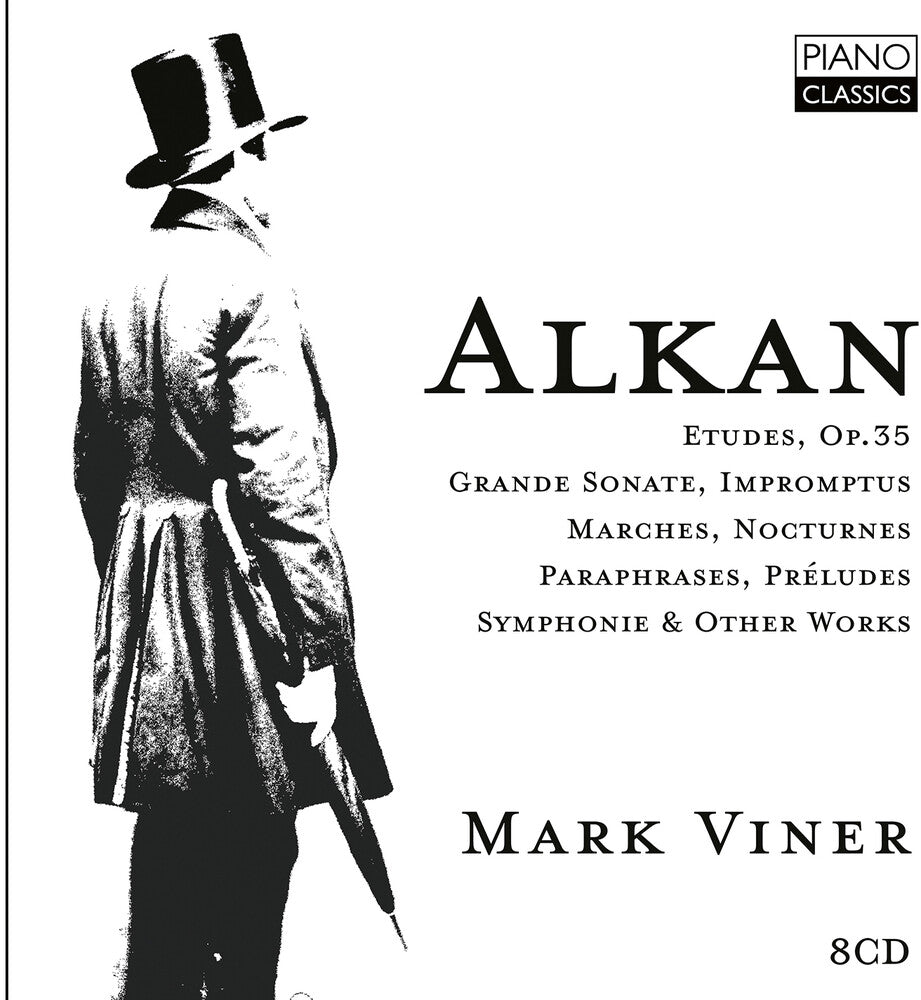 the album cover for Mark Viner - Alkan: Etudes Op. 35 Grande Sonate Impromptus
