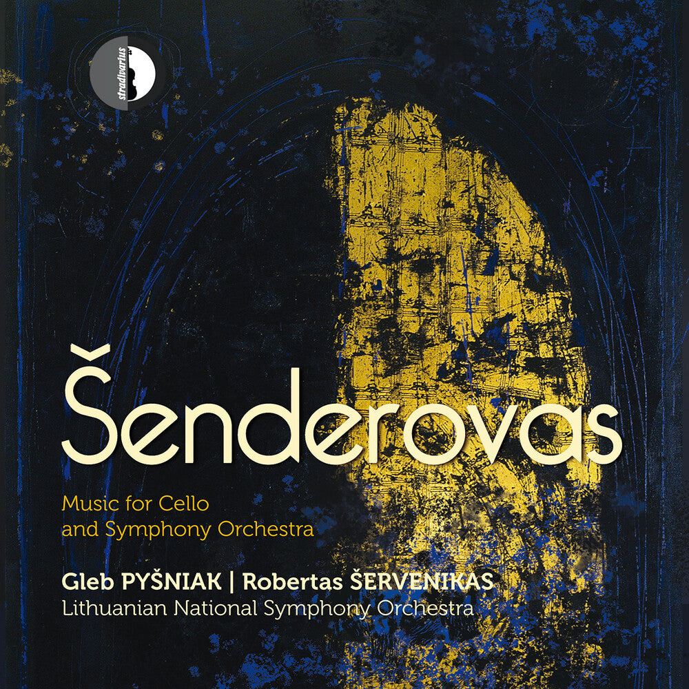 the album cover for Gleb Pysniak - Anatolijus Senderovas: Music For Vc & Sym Orch