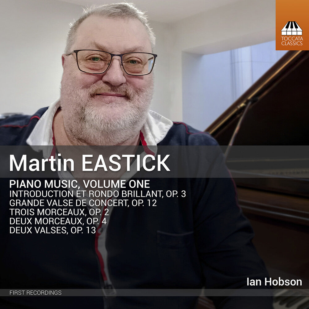 the album cover for IAN HOBSON - Martin Eastick: Pno Music Vol. 1