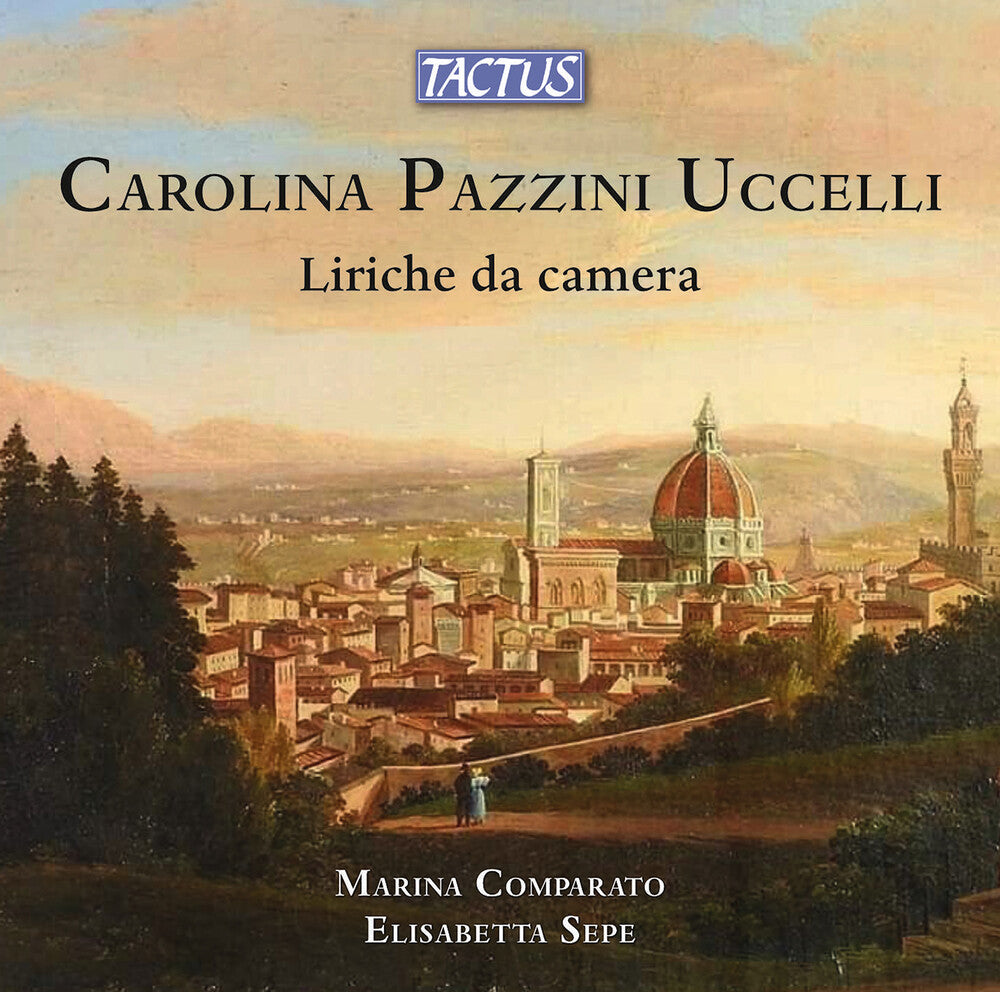 the album cover for Marina Comparato - Pazzini Uccelli: Art Songs