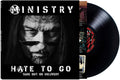 the album cover for Ministry - Hate To Go - Take Out Or Delivery [Black]