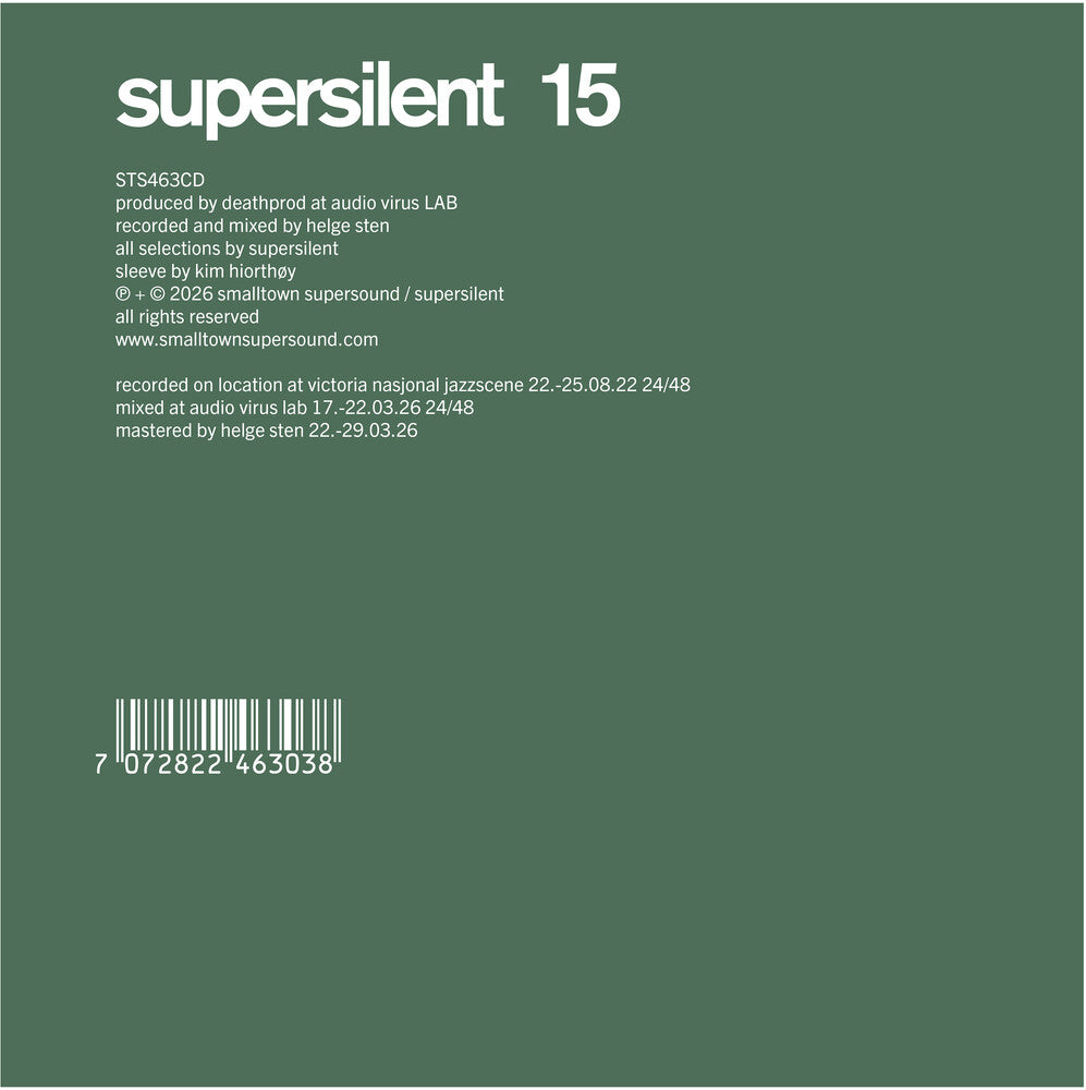 the album cover for Supersilent - 15