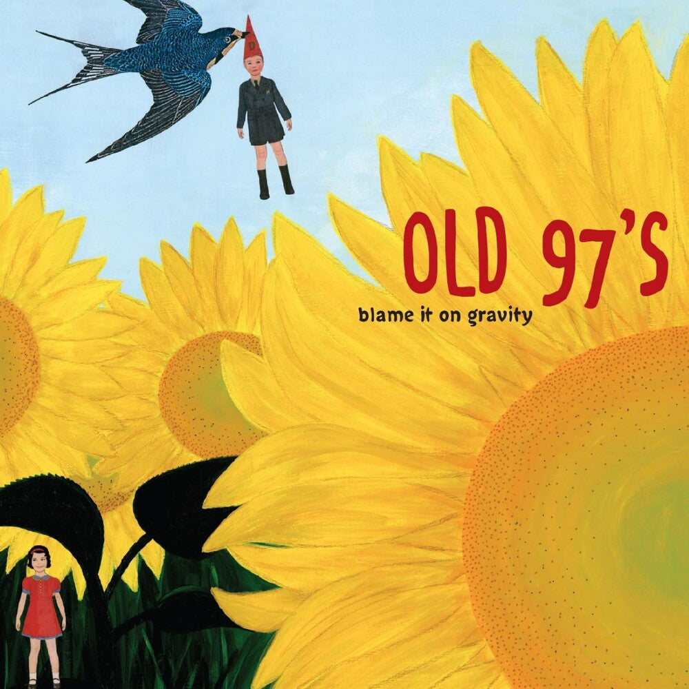 the album cover for Old 97's - Blame It On Gravity [Sunflower Marble]