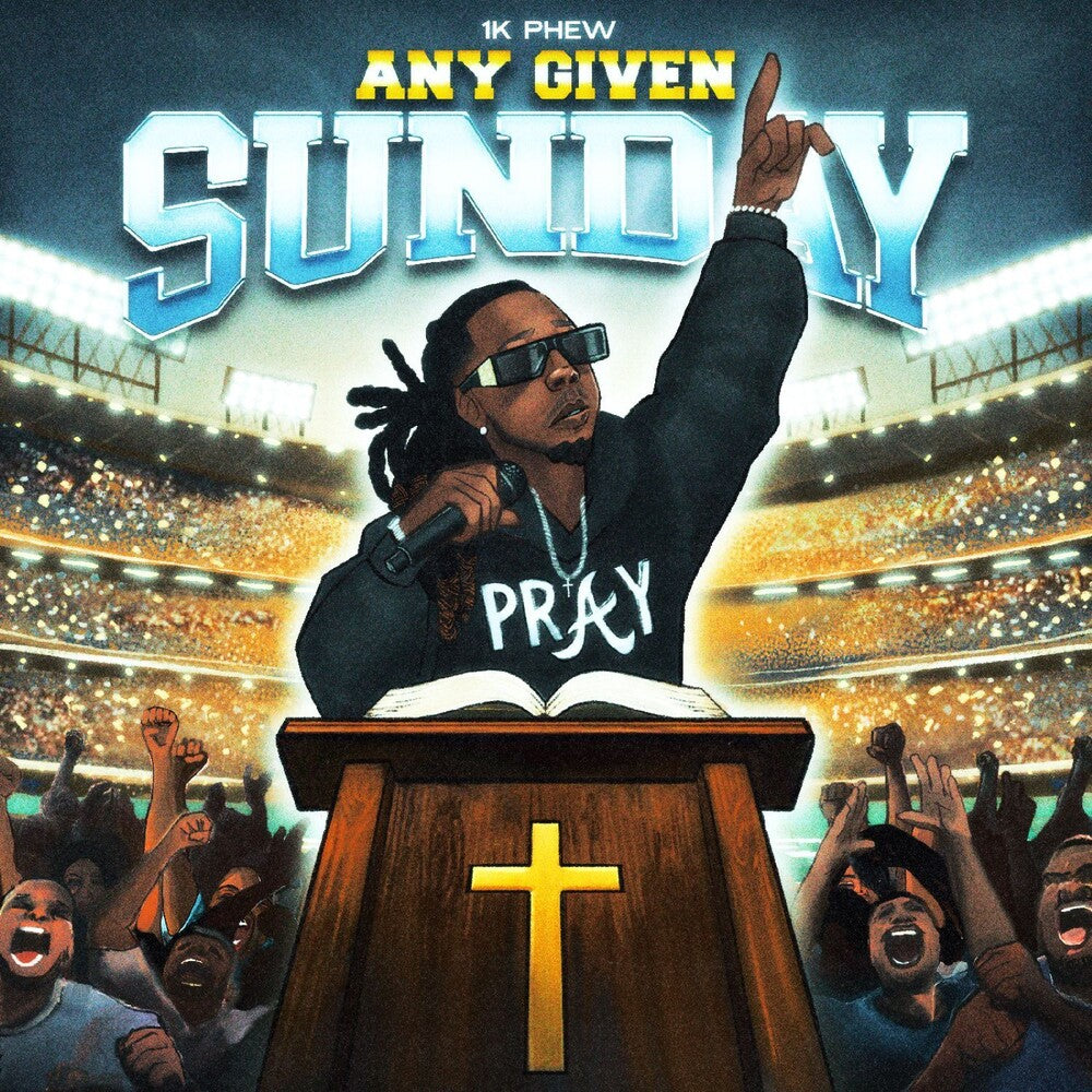 the album cover for 1k Phew - Any Given Sunday