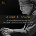 the album cover for Annie Fischer - Annie Fischer - Ambassador Auditorium Recitals