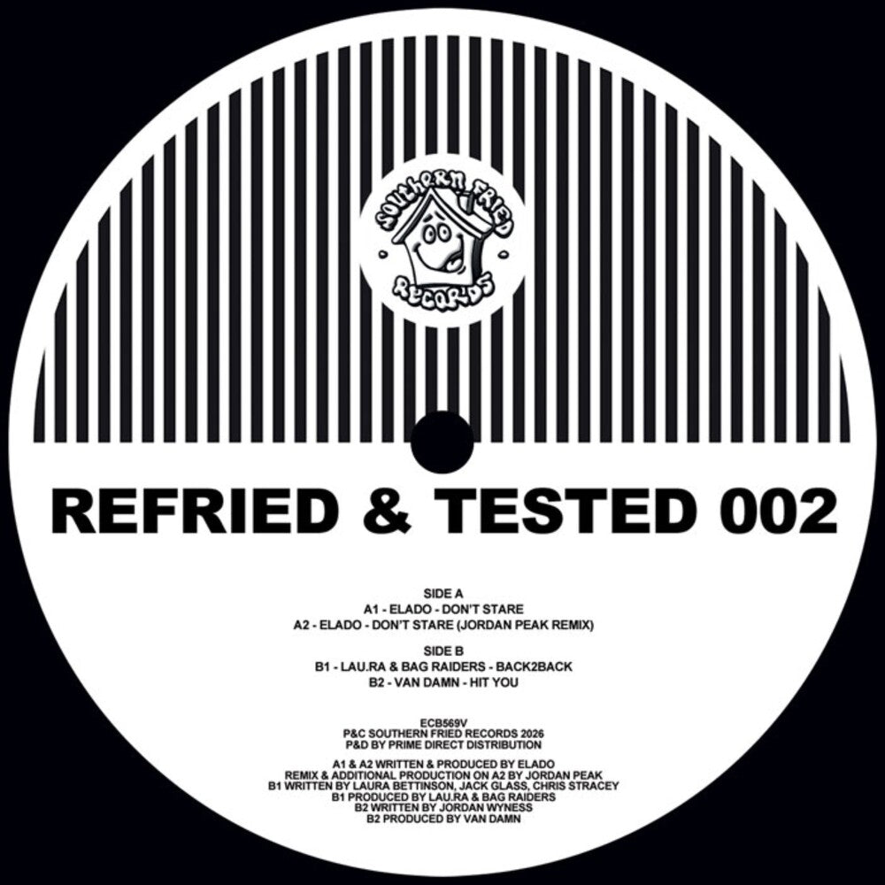 the album cover for Southern Fried: Refried & Tested 002 / Various - Southern Fried: Refried & Tested 002 / Various