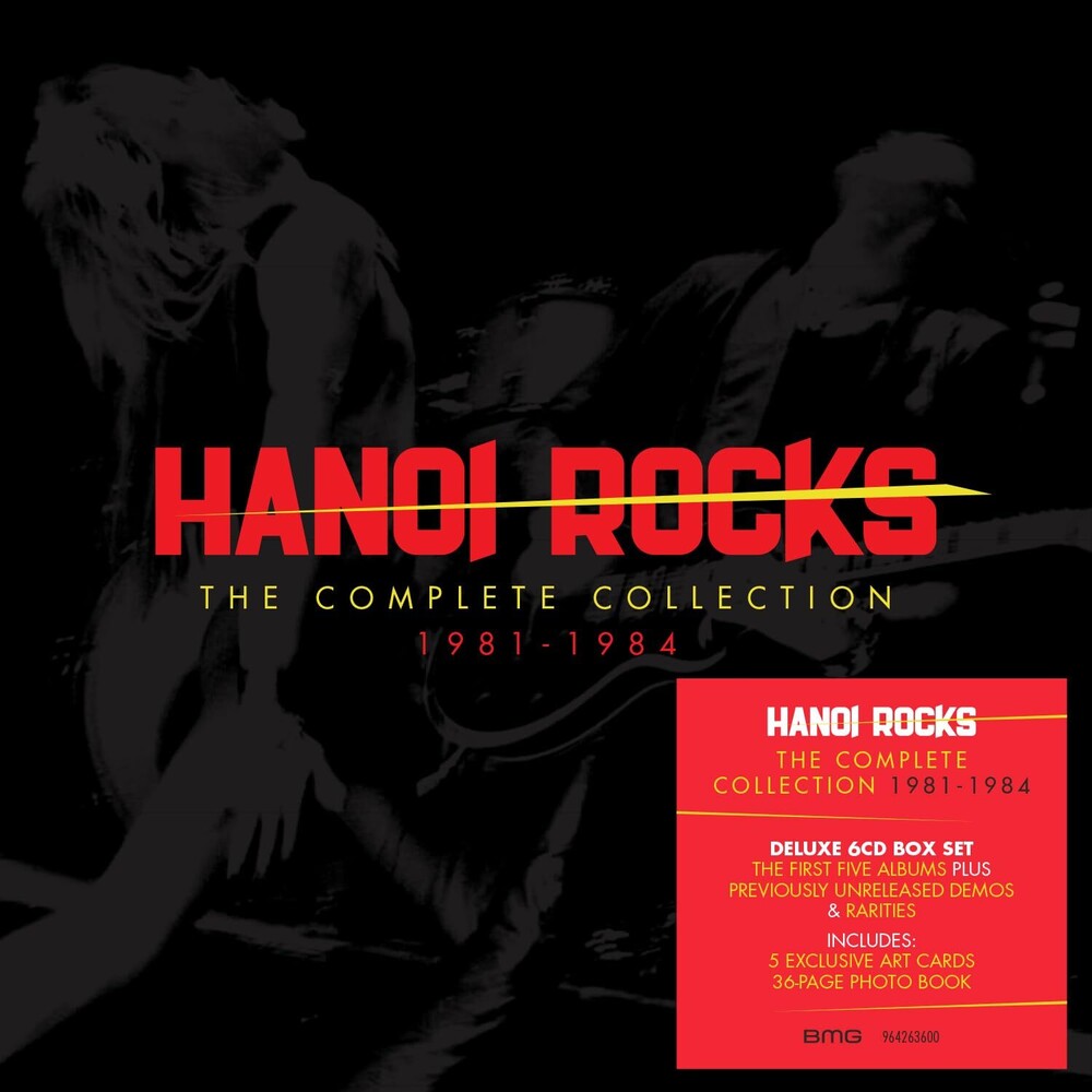 the album cover for Hanoi Rocks - Complete Collection (1981-1984) (Box)