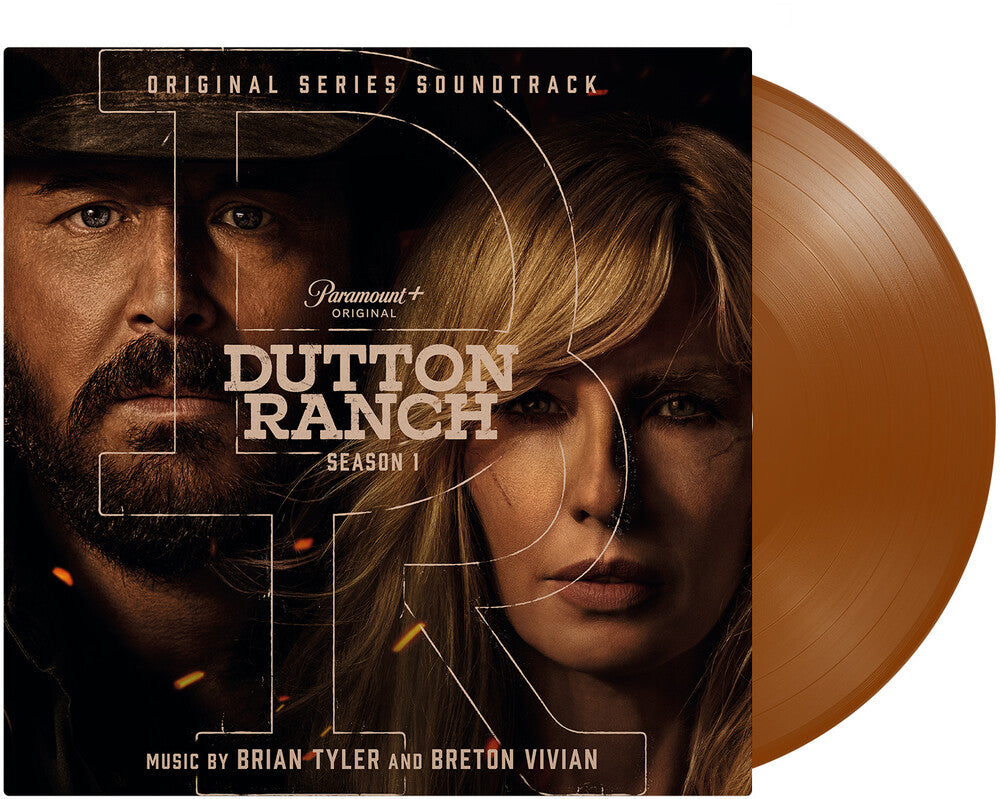the album cover for Brian Tyler  (Brwn) (Colv) (Ltd) (Ogv) - Dutton Ranch - O.S.T. (Brwn) [Colored Vinyl] [Limited Edition] [180 Gram]