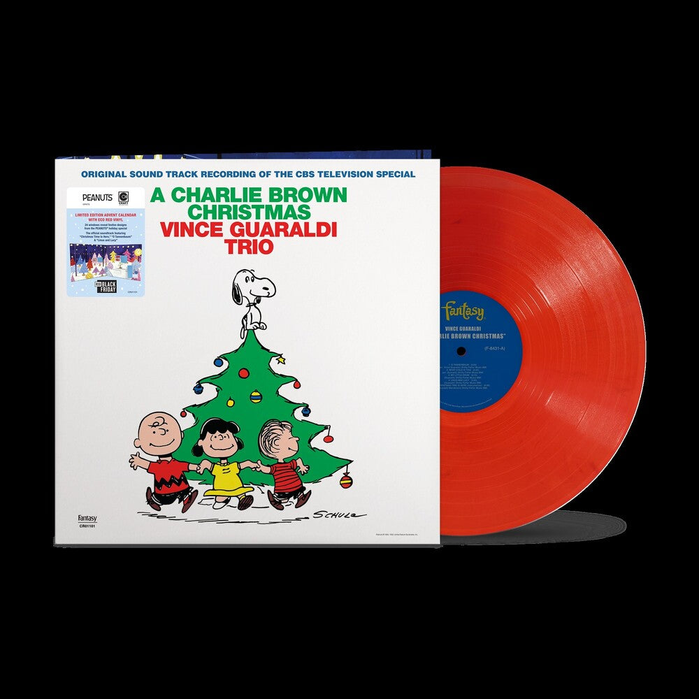 the album cover for Vince Guaraldi Trio - A Charlie Brown Christmas (Advent Calendar Edition) [RSD BF 2026]