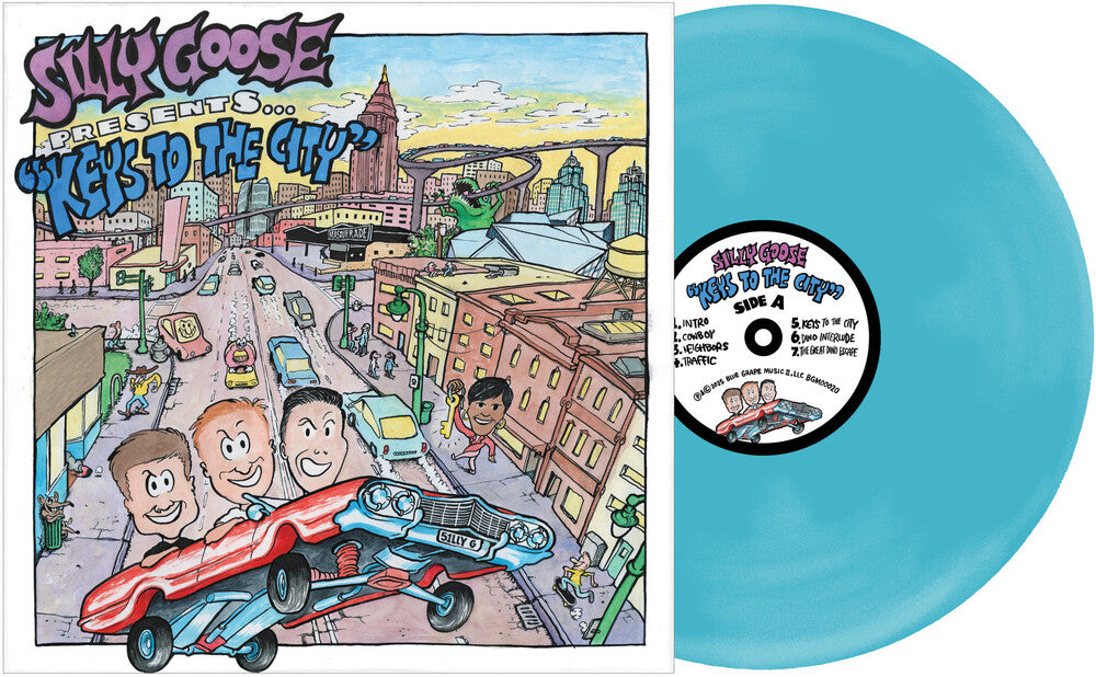 the album cover for Silly Goose - Keys To The City [Colored Vinyl] (Ltbl)