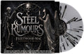 the album cover for Various Artists - Steel Rumours - The Songs of Fleetwood Mac Reforged in Steel [Black / Clear / White Splatter]