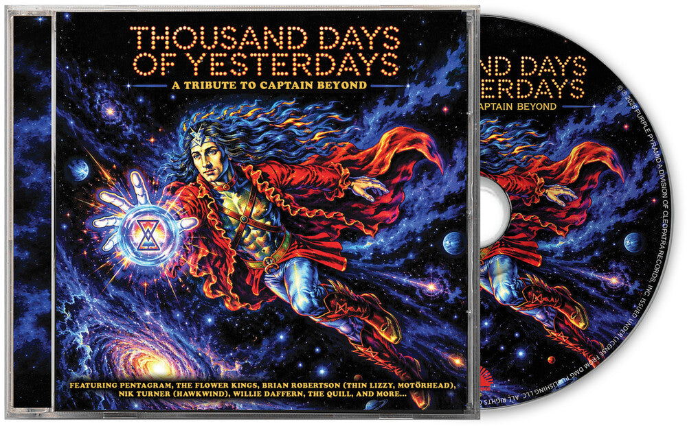 the album cover for Various Artists - Thousand Days of Yesterdays - A Tribute to Captain Beyond
