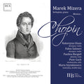 the album cover for Marek Mizera - Chopin Monice