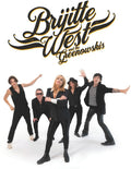 the album cover for Brijitte West  & Greenowskis - Brijitte West And The Greenowskis
