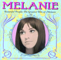 the album cover for Melanie - Beautiful People: The Greatest Hits of Melanie