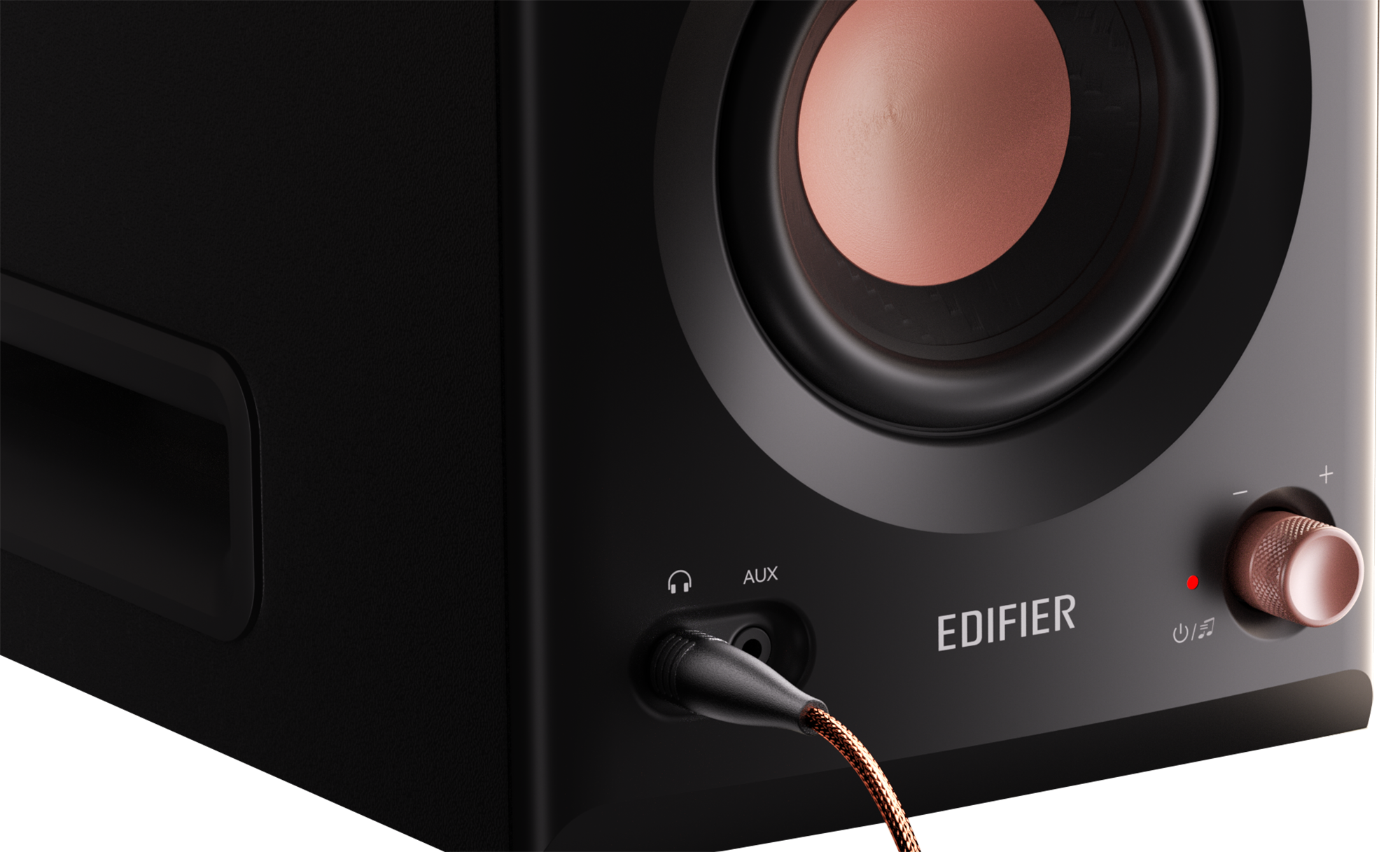 New - Edifier MR5 Tri-Amped Powered Black Bookshelf Studio Speakers with Bluetooth