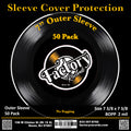 Factory Records 7" Crystal Clear Outer Jacket Sleeve (Pack of 50)