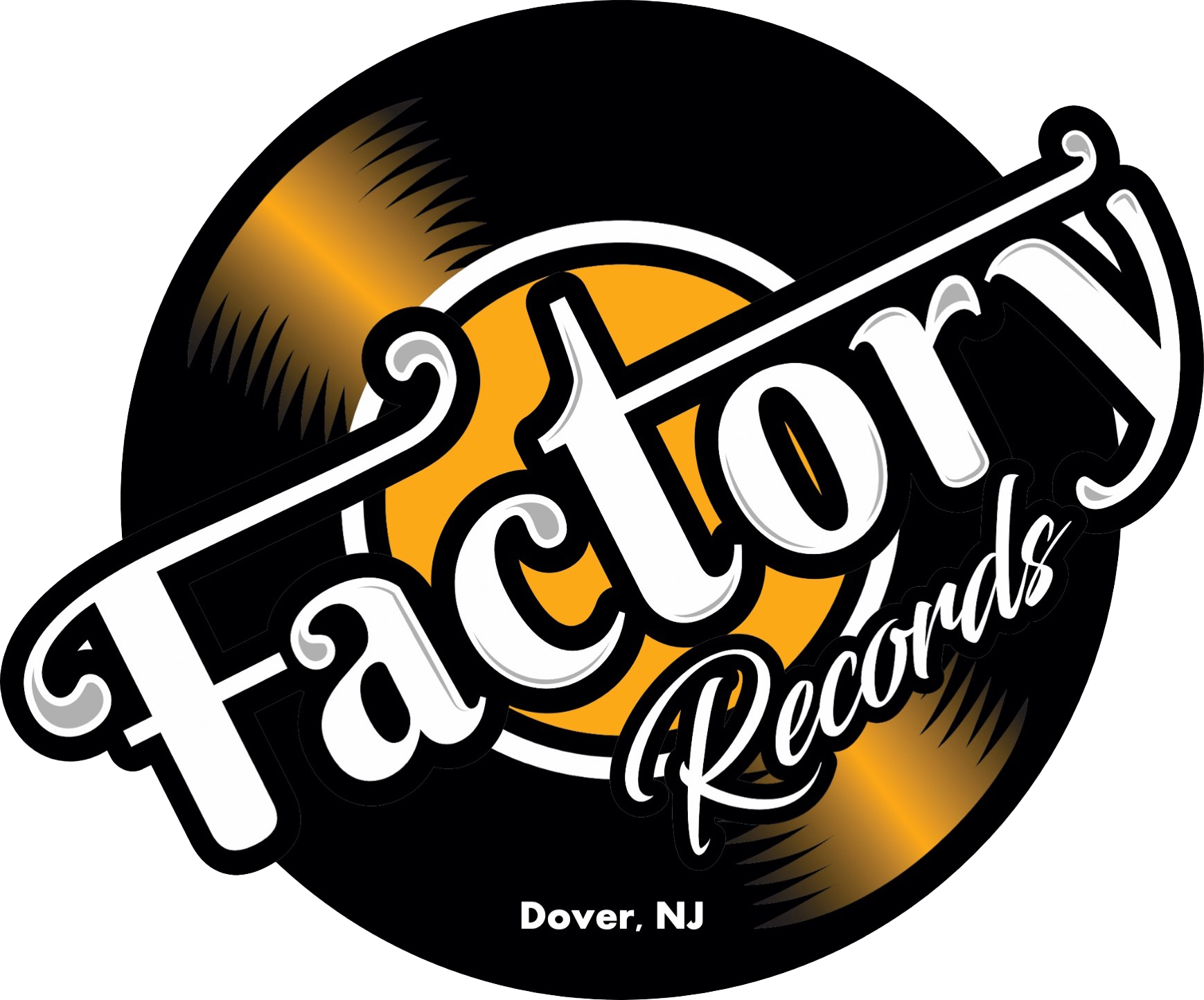 Factory Records 2.5x3 Color Logo Stickers