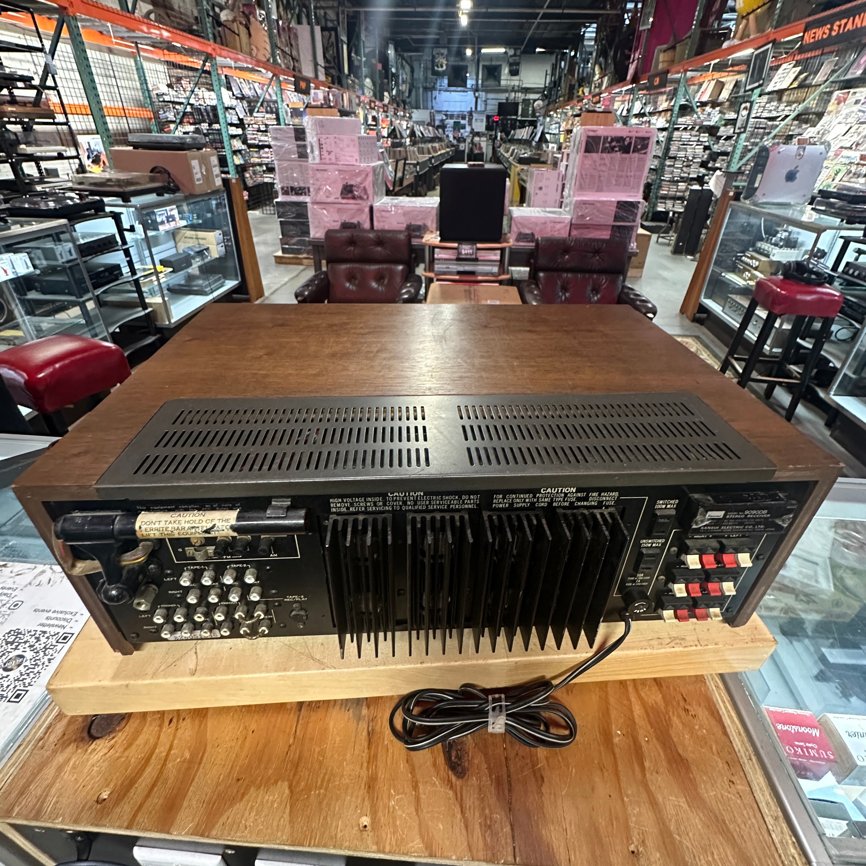 Sansui 9090DB Vintage Stereo AM/FM Receiver (125 WPC Monster) — Fully Tested
