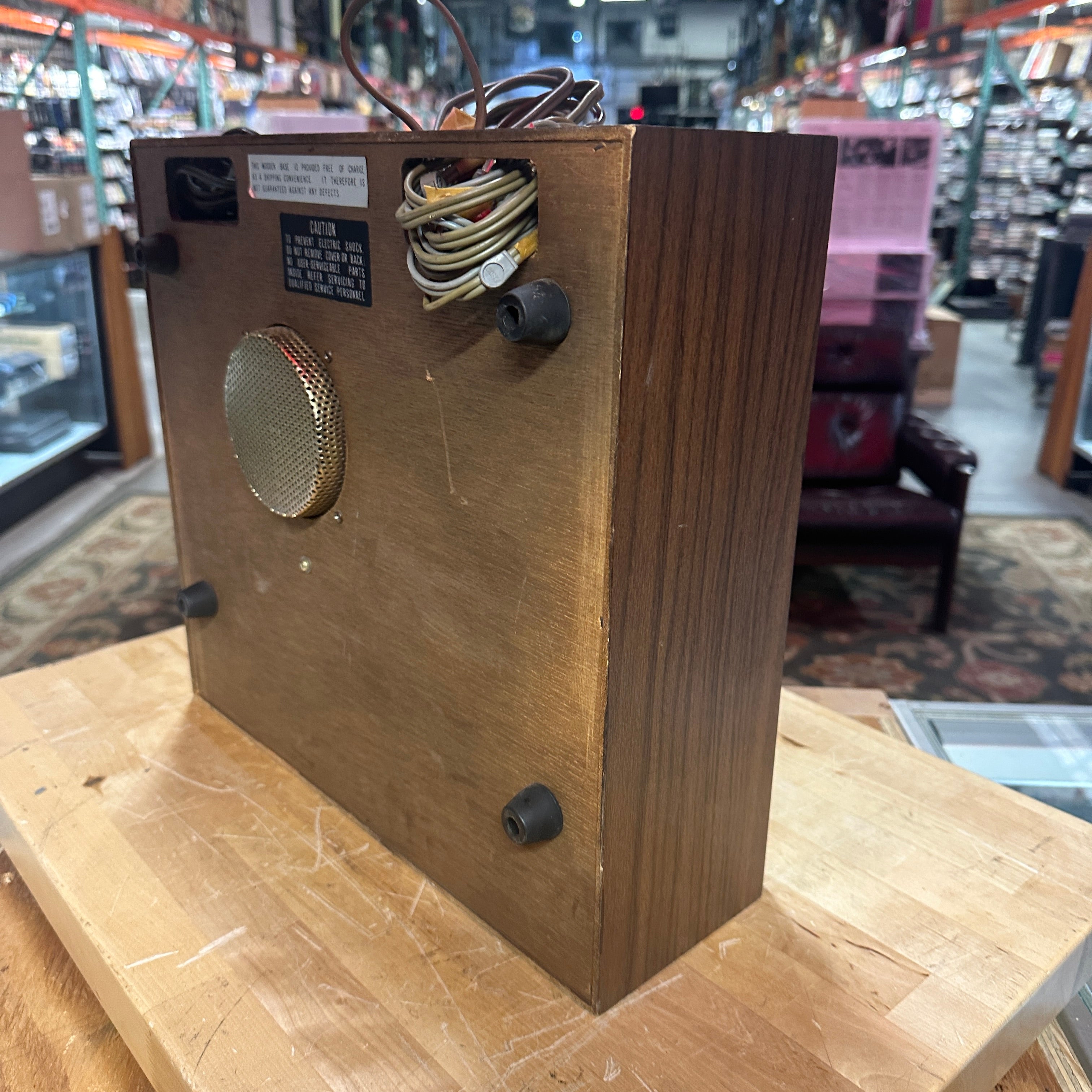 Pre-Owned Sony TC-355 3-Head Reel-to-Reel Tape Recorder – Vintage Hi-Fi Classic – Walnut Cabinet