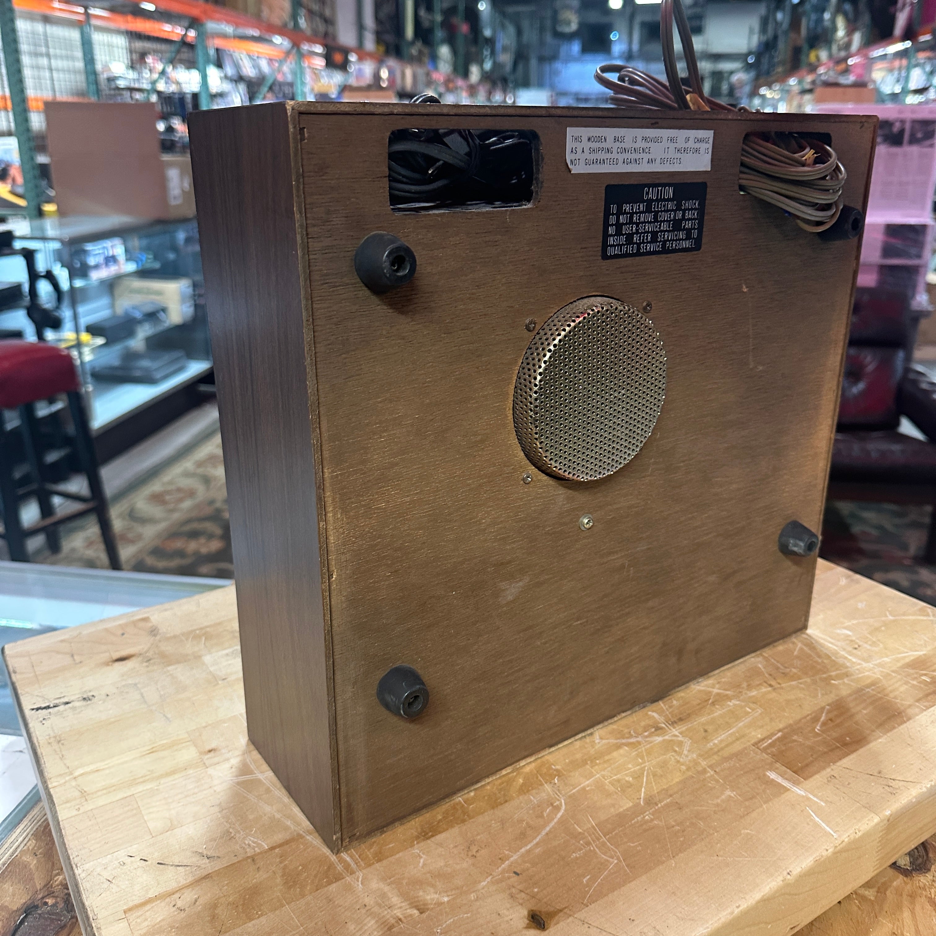 Pre-Owned Sony TC-355 3-Head Reel-to-Reel Tape Recorder – Vintage Hi-Fi Classic – Walnut Cabinet