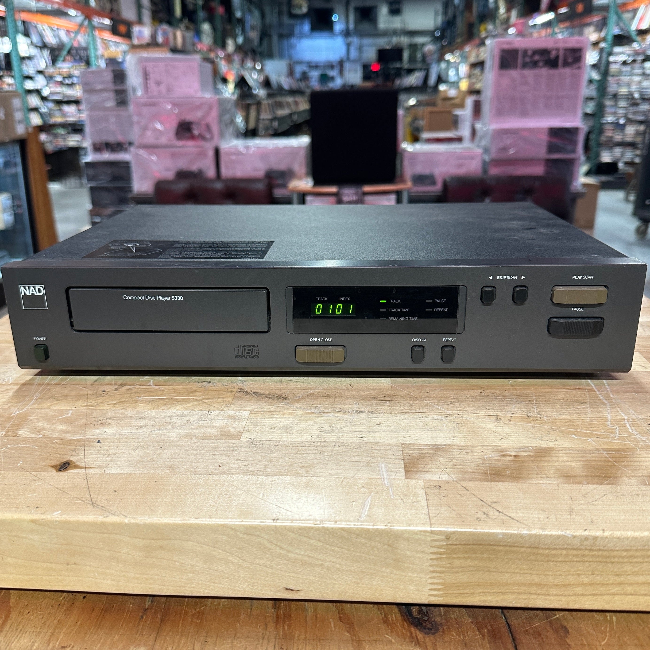 Pre-Owned NAD 5330 CD Player – Classic Audiophile CD Player Made in Japan