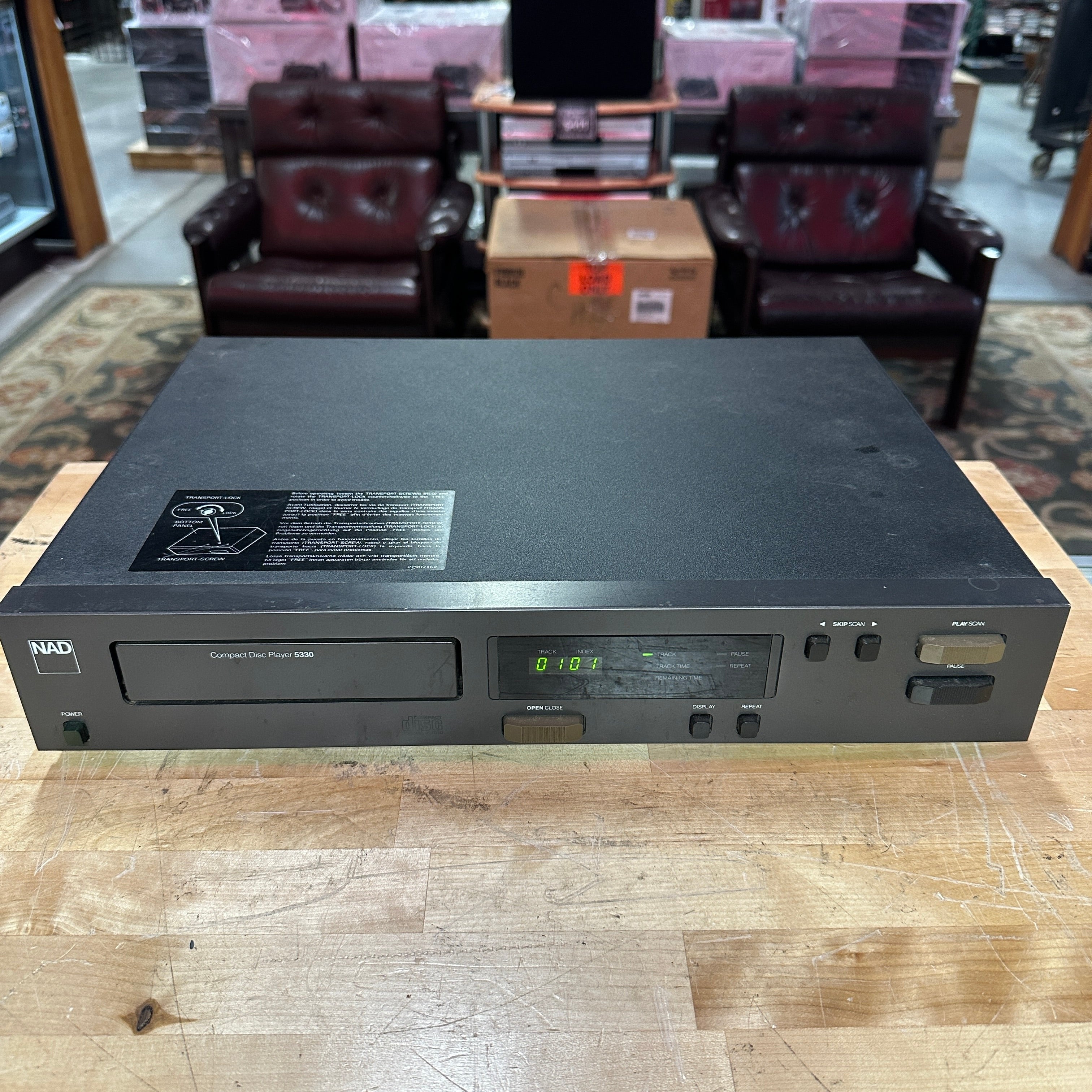 Pre-Owned NAD 5330 CD Player – Classic Audiophile CD Player Made in Japan