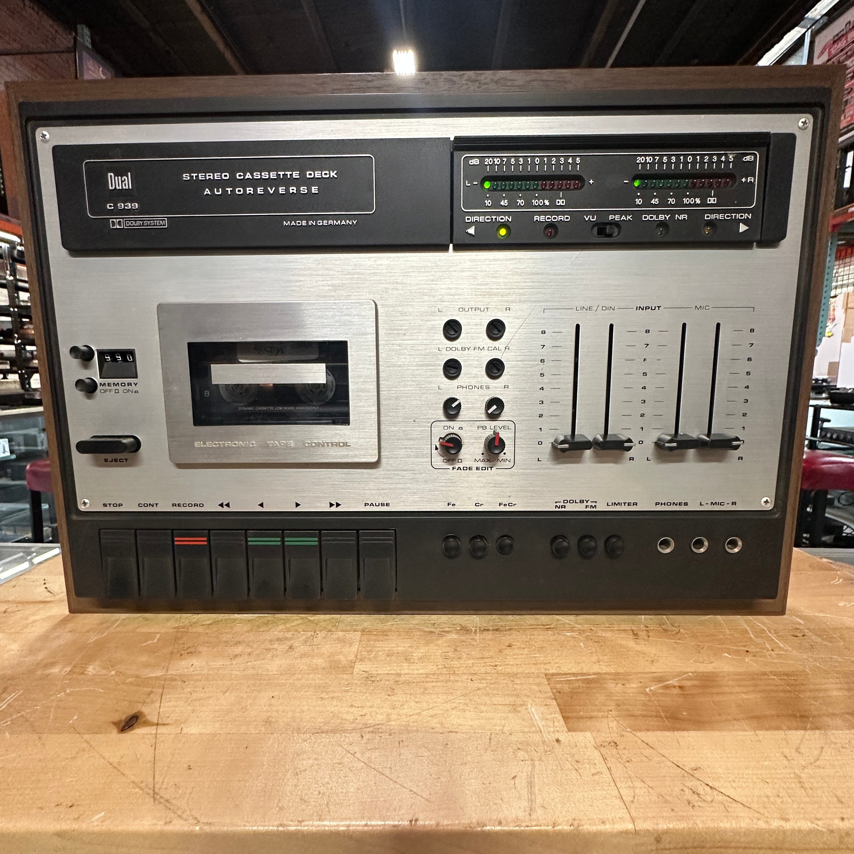 Pre-Owned Dual C 393 Stereo Cassette Deck – Vintage Hi-Fi Tape Deck