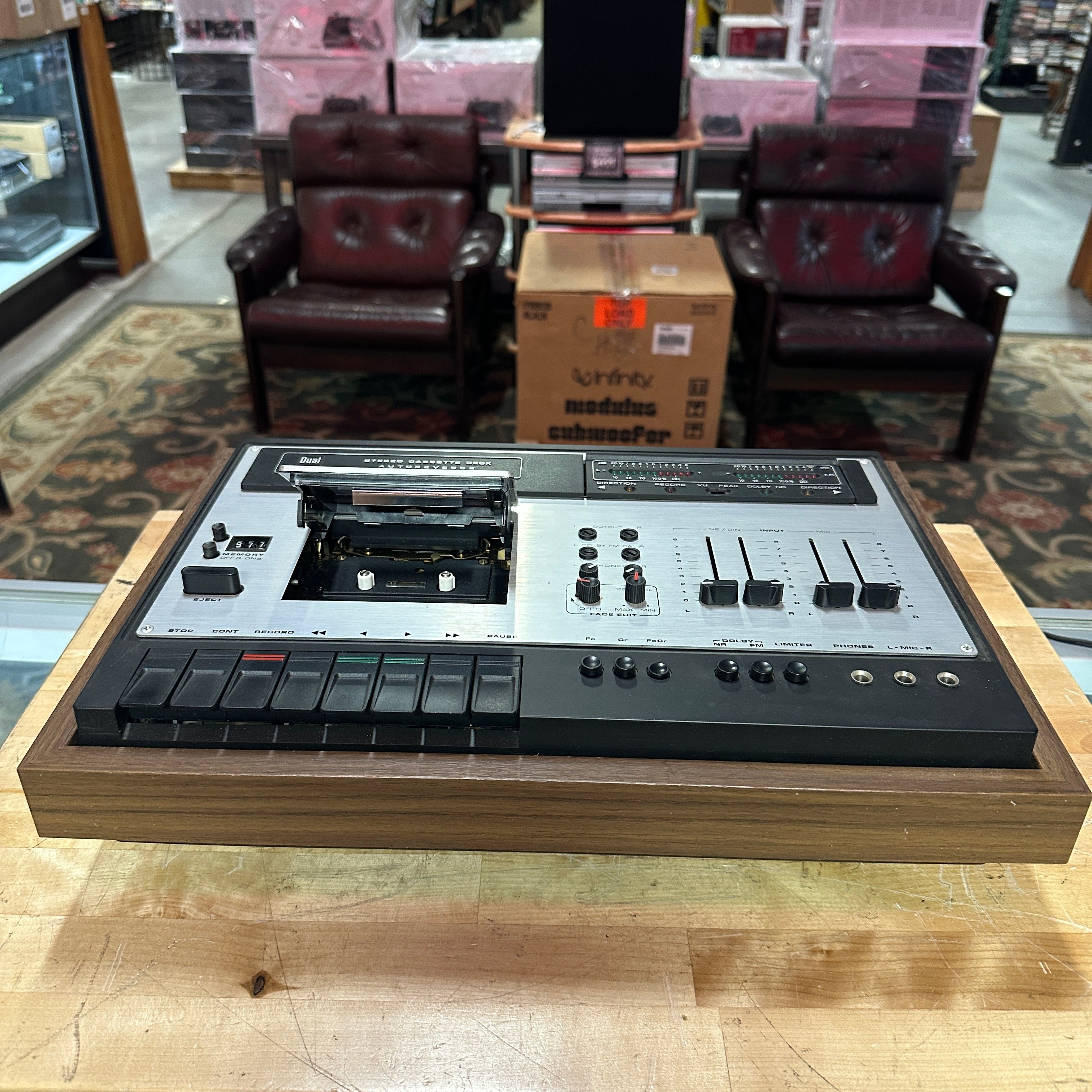 Pre-Owned Dual C 393 Stereo Cassette Deck – Vintage Hi-Fi Tape Deck