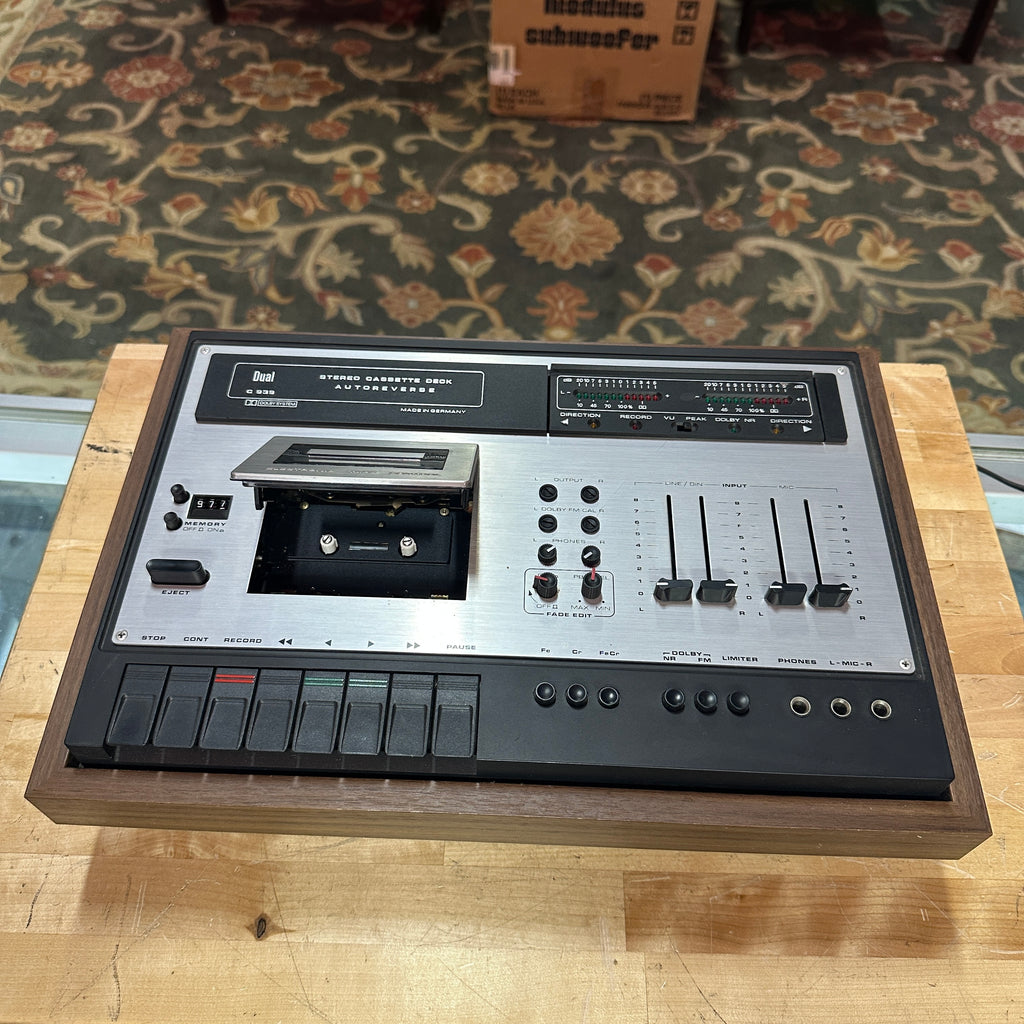 Pre-Owned Dual C 393 Stereo Cassette Deck – Vintage Hi-Fi Tape Deck