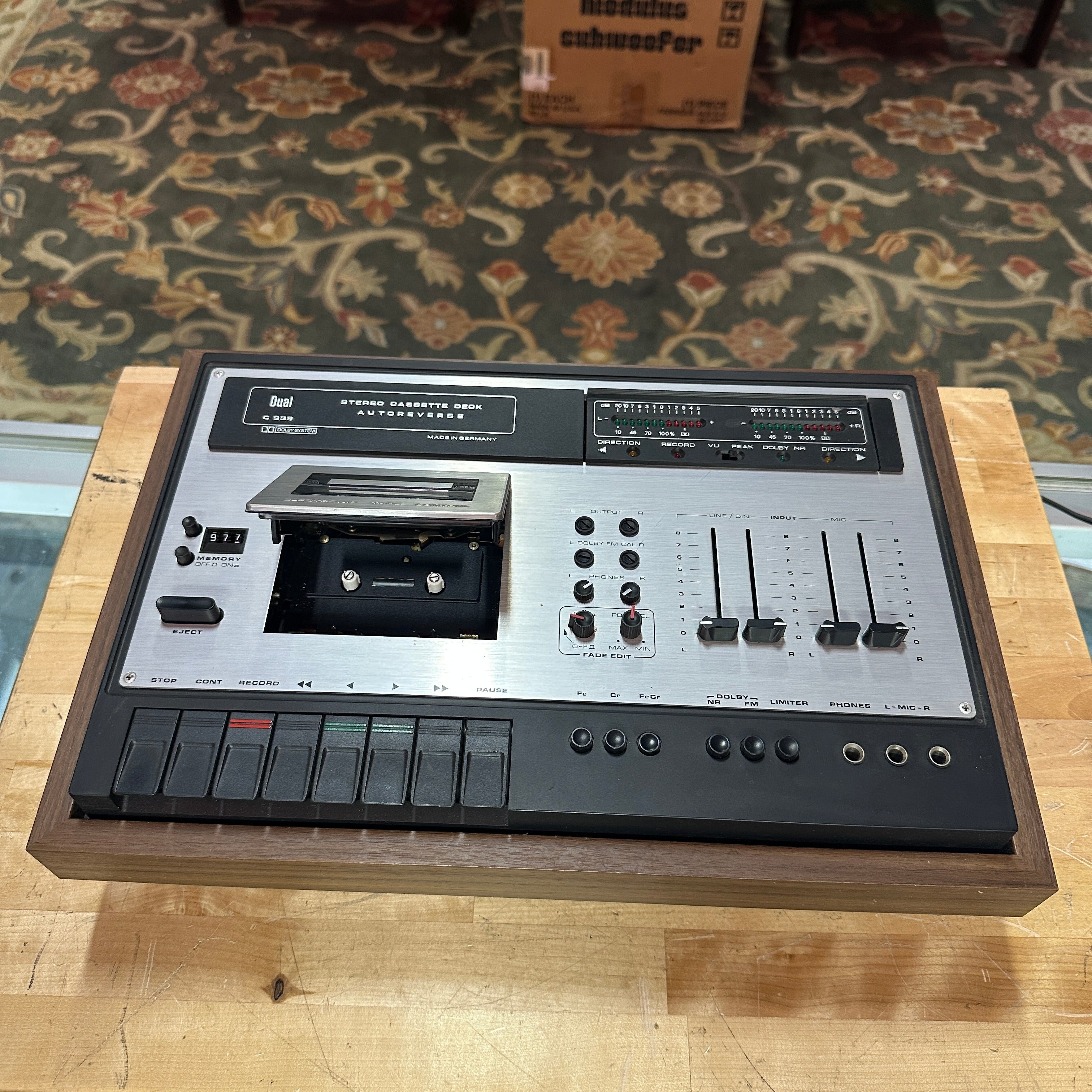 Pre-Owned Dual C 393 Stereo Cassette Deck – Vintage Hi-Fi Tape Deck