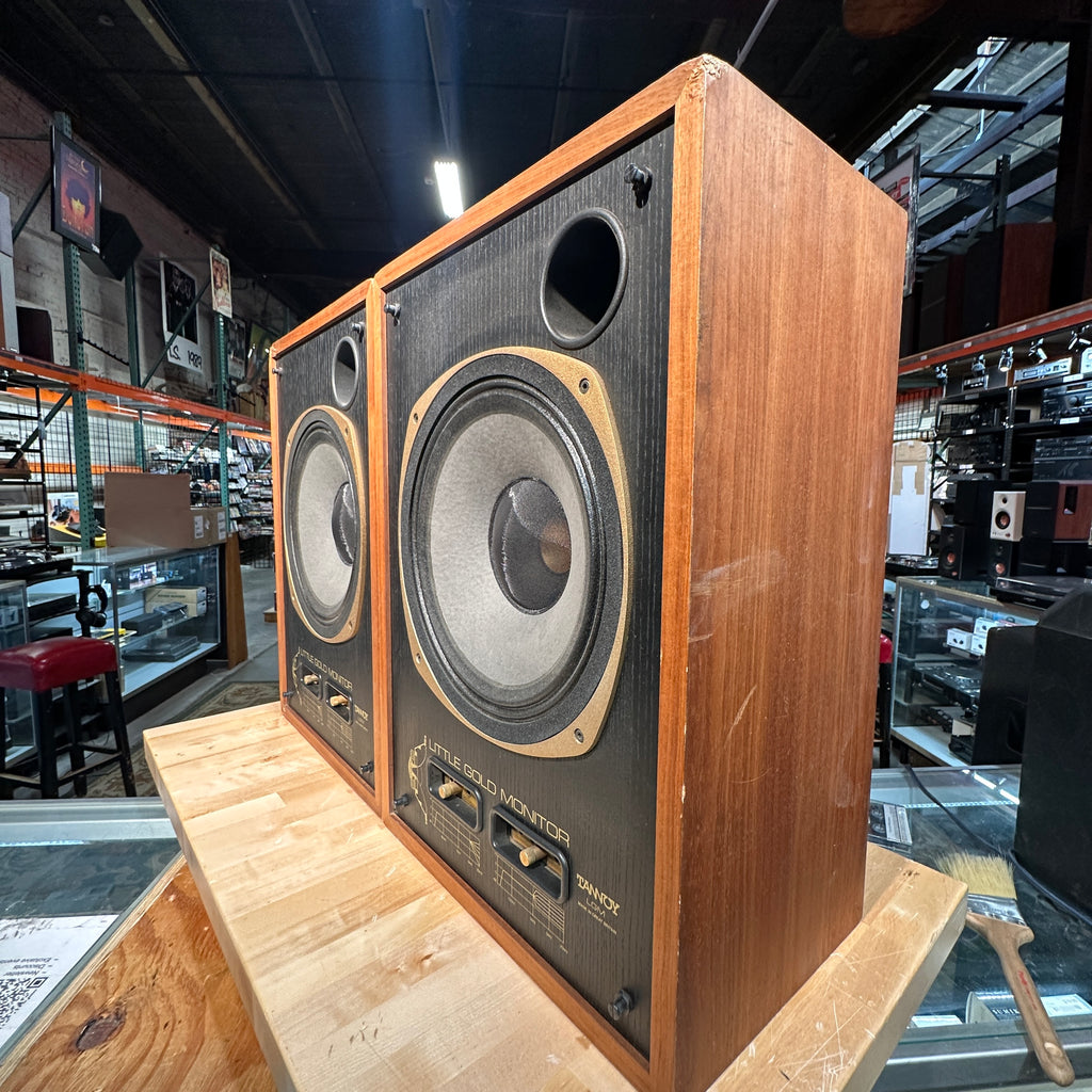 Pre-Owned Tannoy Little Gold Monitor (LGM) 12" Passive Studio Monitors with Stands