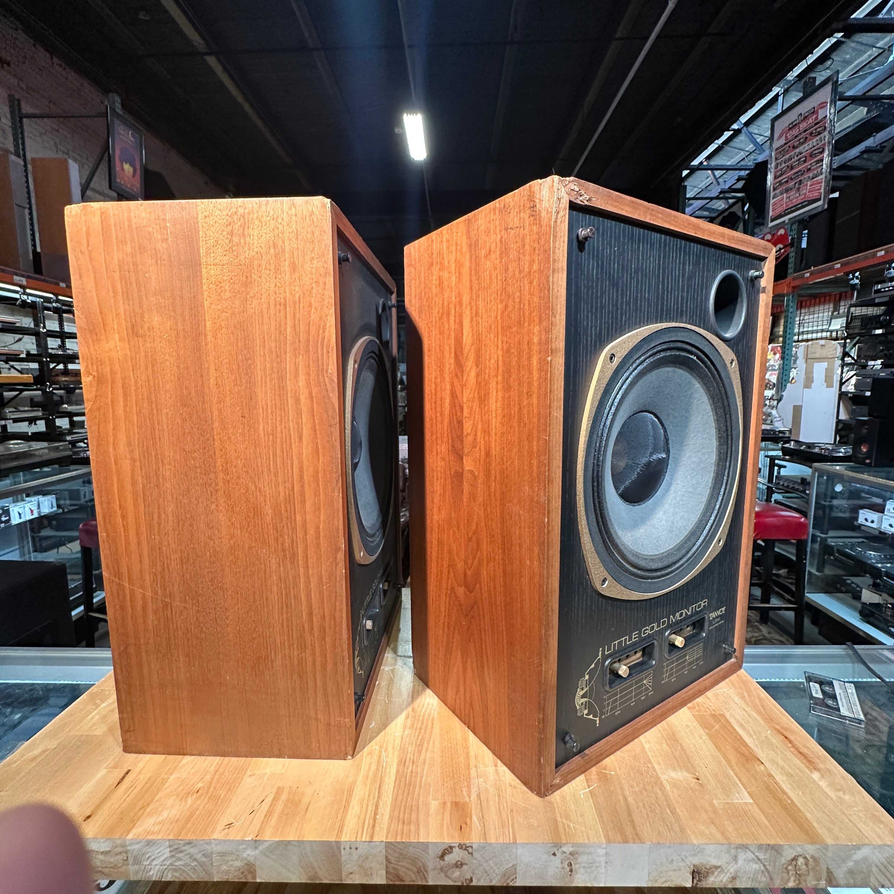 Pre-Owned Tannoy Little Gold Monitor (LGM) 12" Passive Studio Monitors with Stands
