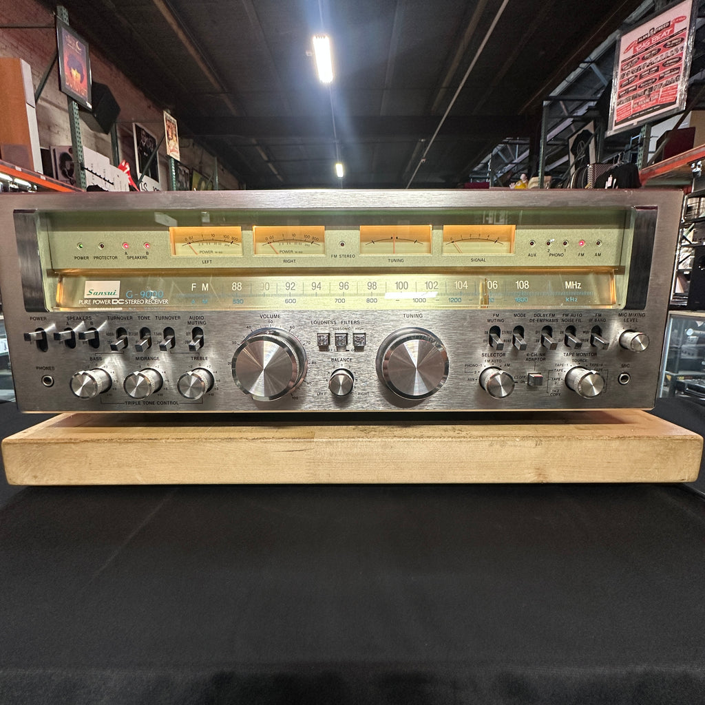 Sansui G-9000 Pure Power Stereo Receiver |160 Watts Per Channel | Vintage Hi-Fi Legend (Fully Serviced)