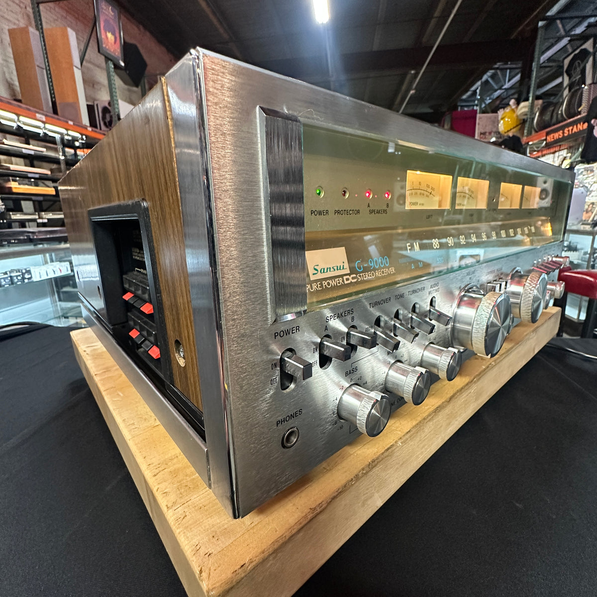 Sansui G-9000 Pure Power Stereo Receiver |160 Watts Per Channel | Vintage Hi-Fi Legend (Fully Serviced)