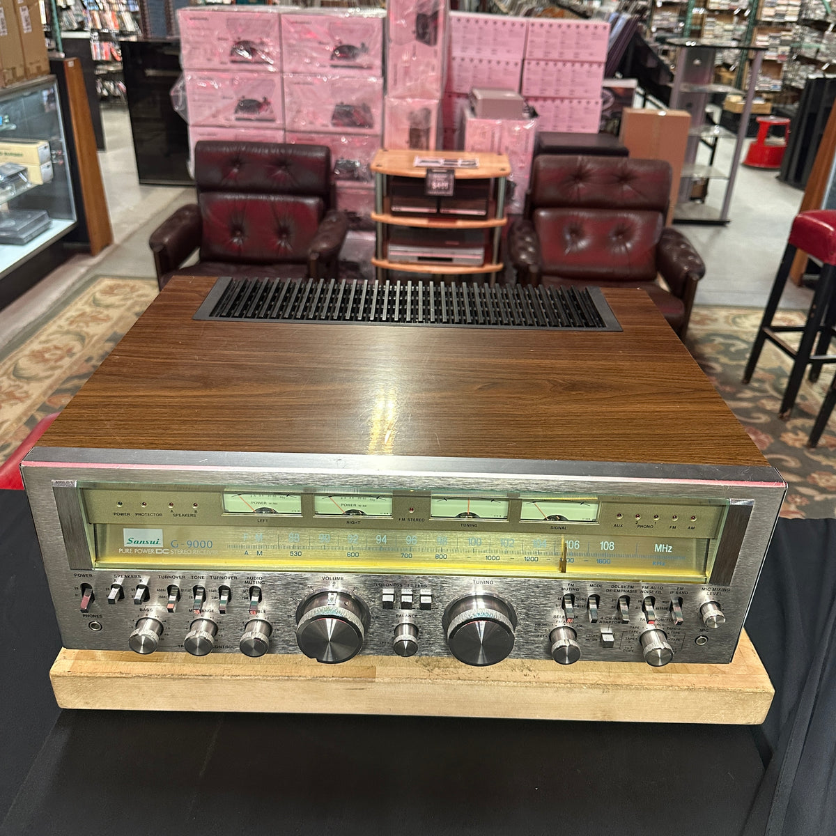 Sansui G-9000 Pure Power Stereo Receiver |160 Watts Per Channel | Vintage Hi-Fi Legend (Fully Serviced)