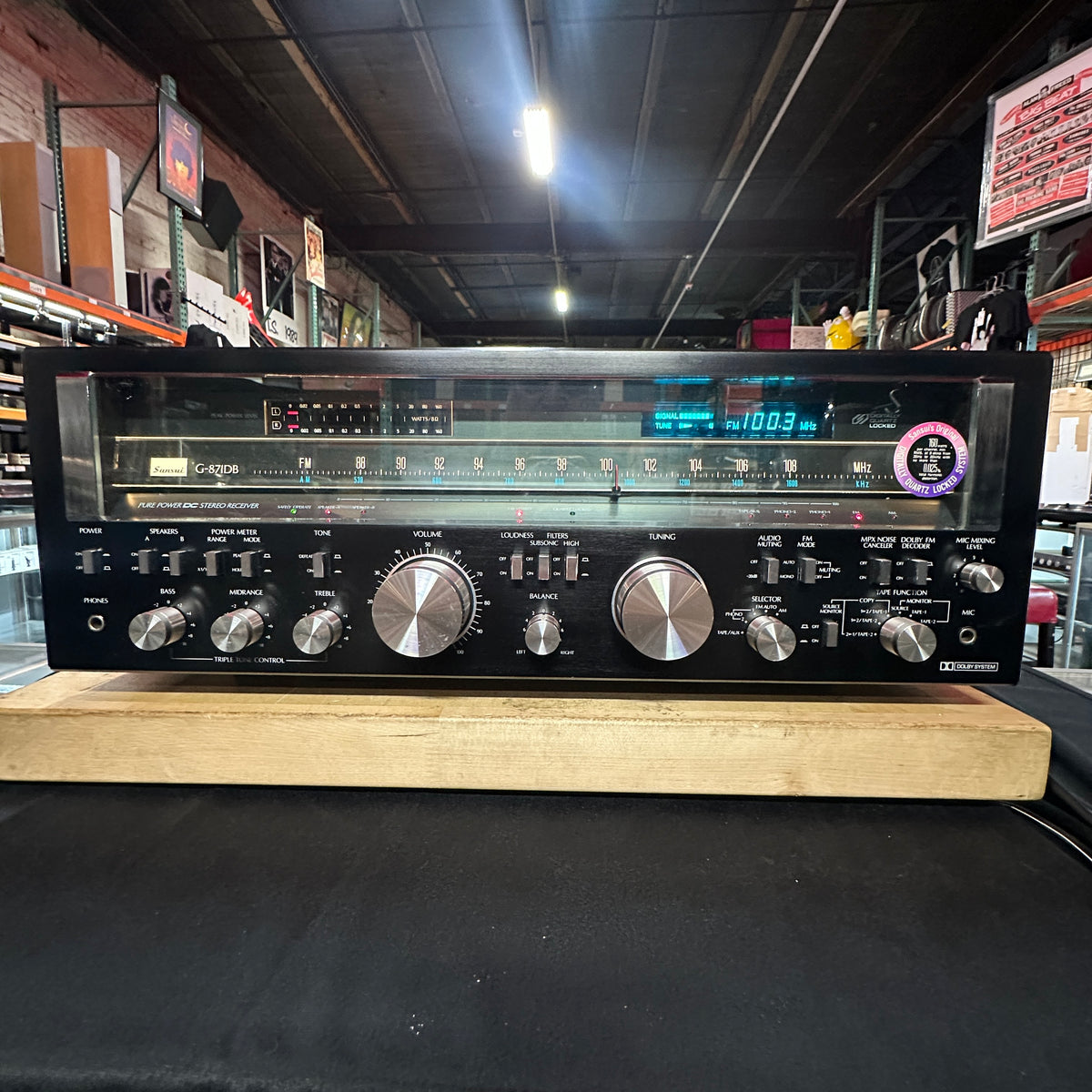Sansui G-871DB Pure Power DC Stereo Receiver | 160 Watts Per Channel | Rare Vintage Hi-Fi Powerhouse (Fully Serviced)