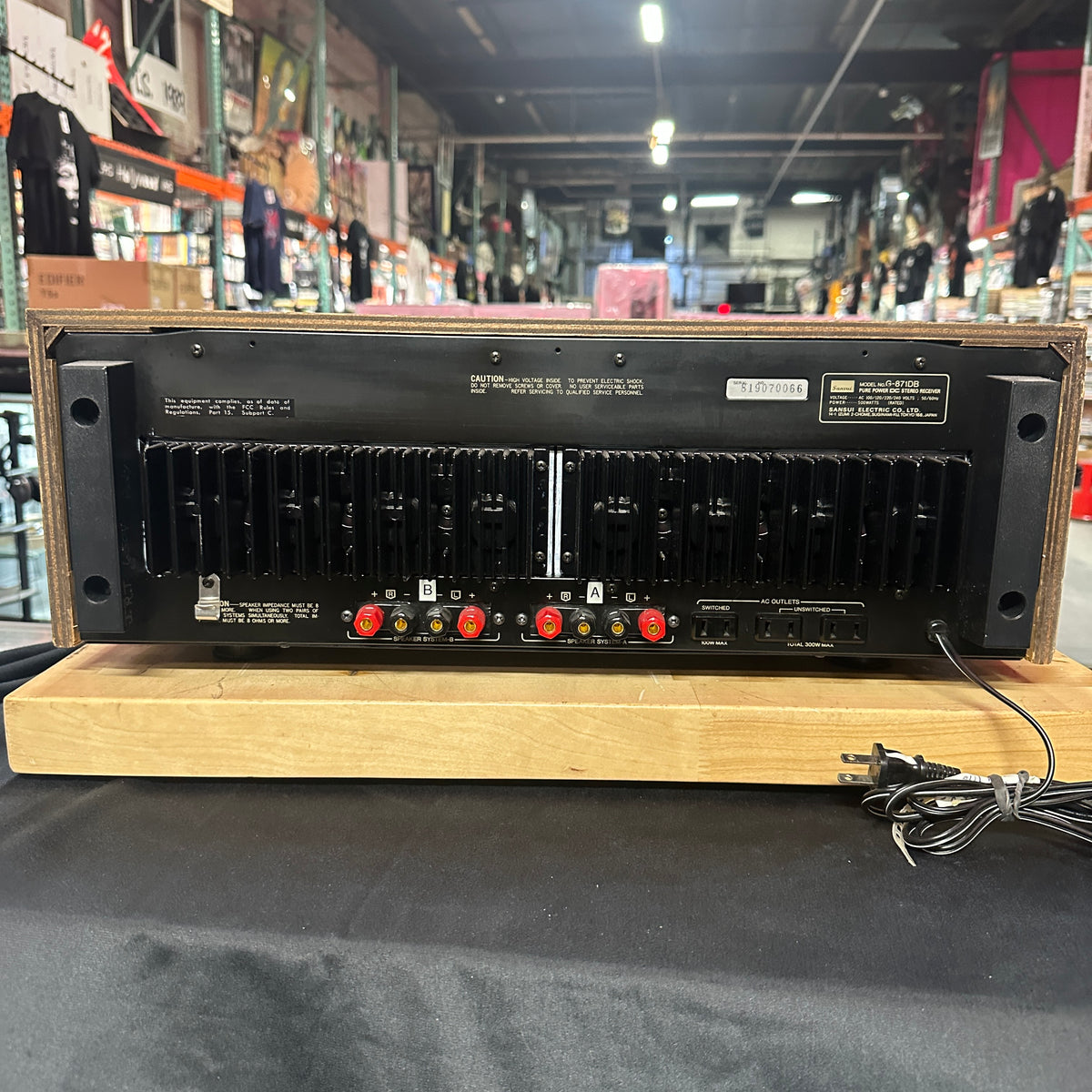 Sansui G-871DB Pure Power DC Stereo Receiver | 160 Watts Per Channel | Rare Vintage Hi-Fi Powerhouse (Fully Serviced)