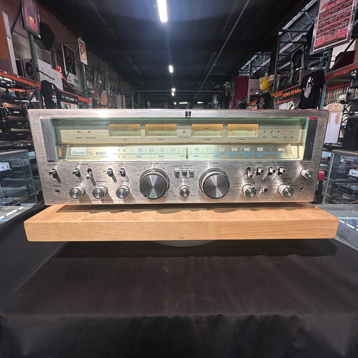 Sansui G-8000 Pure Power Stereo Receiver | 120 Watts Per Channel | Vintage Hi-Fi Classic (Fully Serviced)