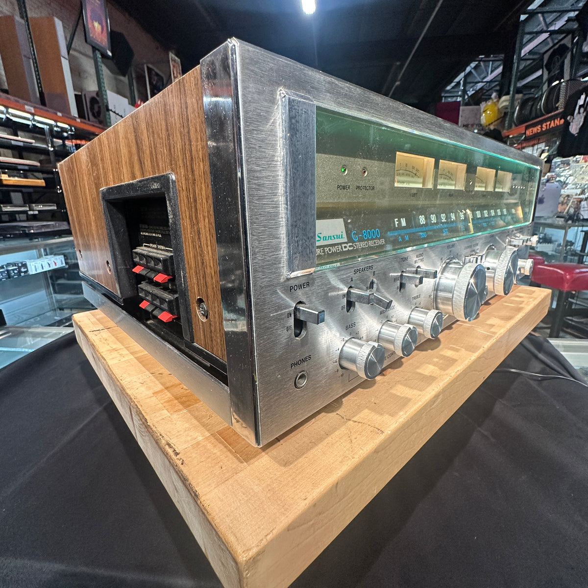 Sansui G-8000 Pure Power Stereo Receiver | 120 Watts Per Channel | Vintage Hi-Fi Classic (Fully Serviced)