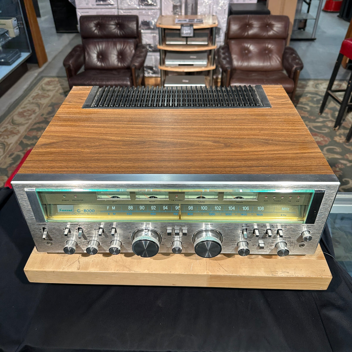 Sansui G-8000 Pure Power Stereo Receiver | 120 Watts Per Channel | Vintage Hi-Fi Classic (Fully Serviced)