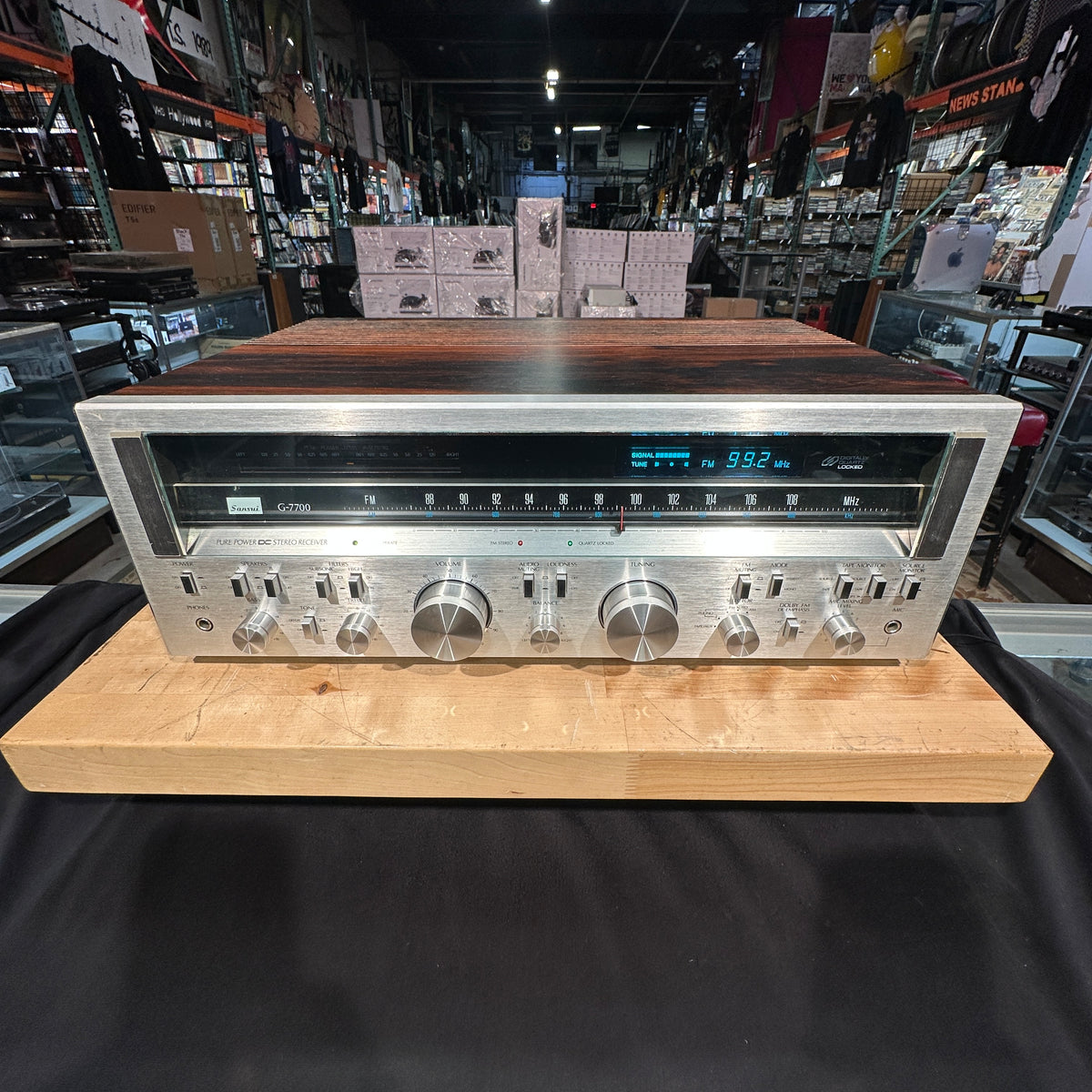 Sansui G-7700 Pure Power Stereo Receiver | 120 Watts Per Channel | Vintage Hi-Fi Powerhouse (Fully Serviced)