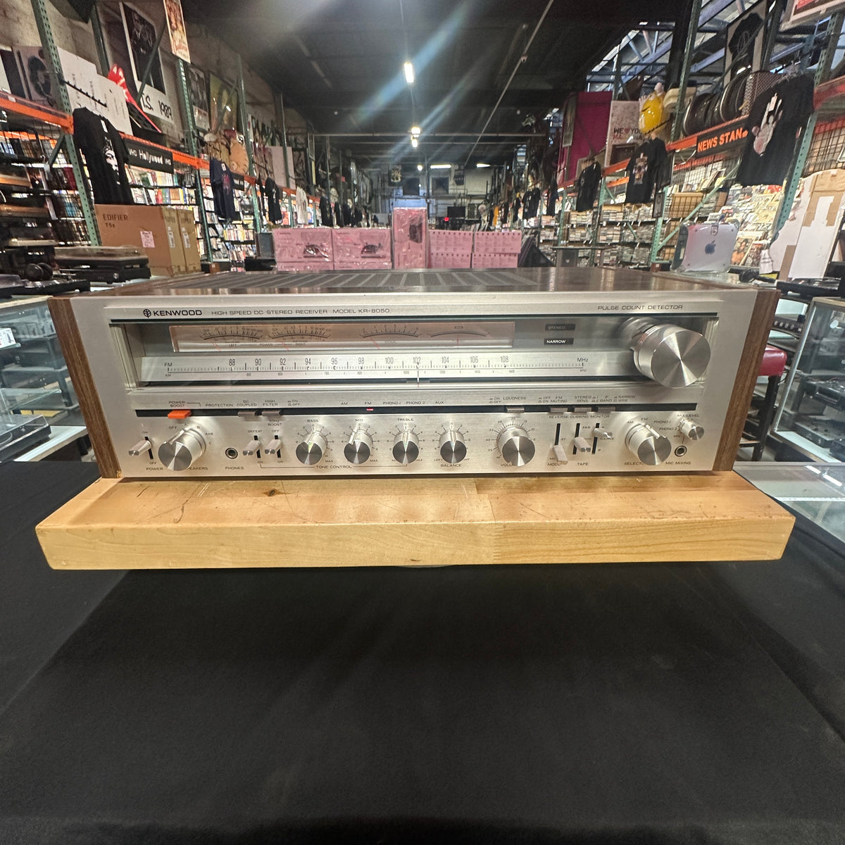 Kenwood KR-8050 High Speed DC Stereo Receiver | 120 Watts Per Channel | Vintage Hi-Fi Powerhouse (Fully Serviced)