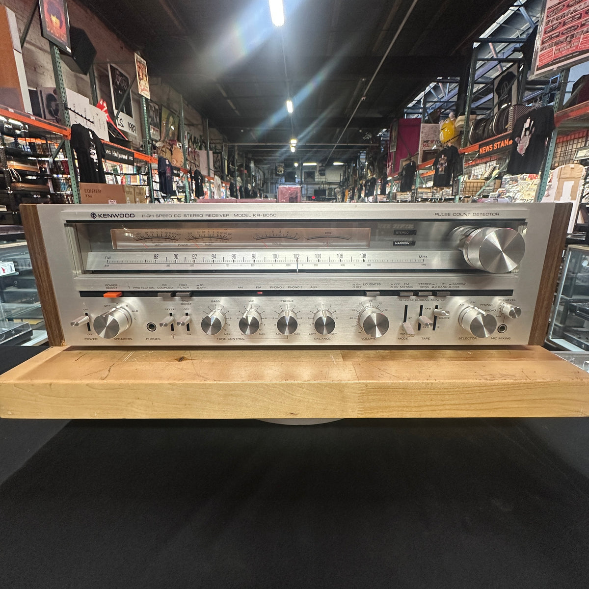 Kenwood KR-8050 High Speed DC Stereo Receiver | 120 Watts Per Channel | Vintage Hi-Fi Powerhouse (Fully Serviced)