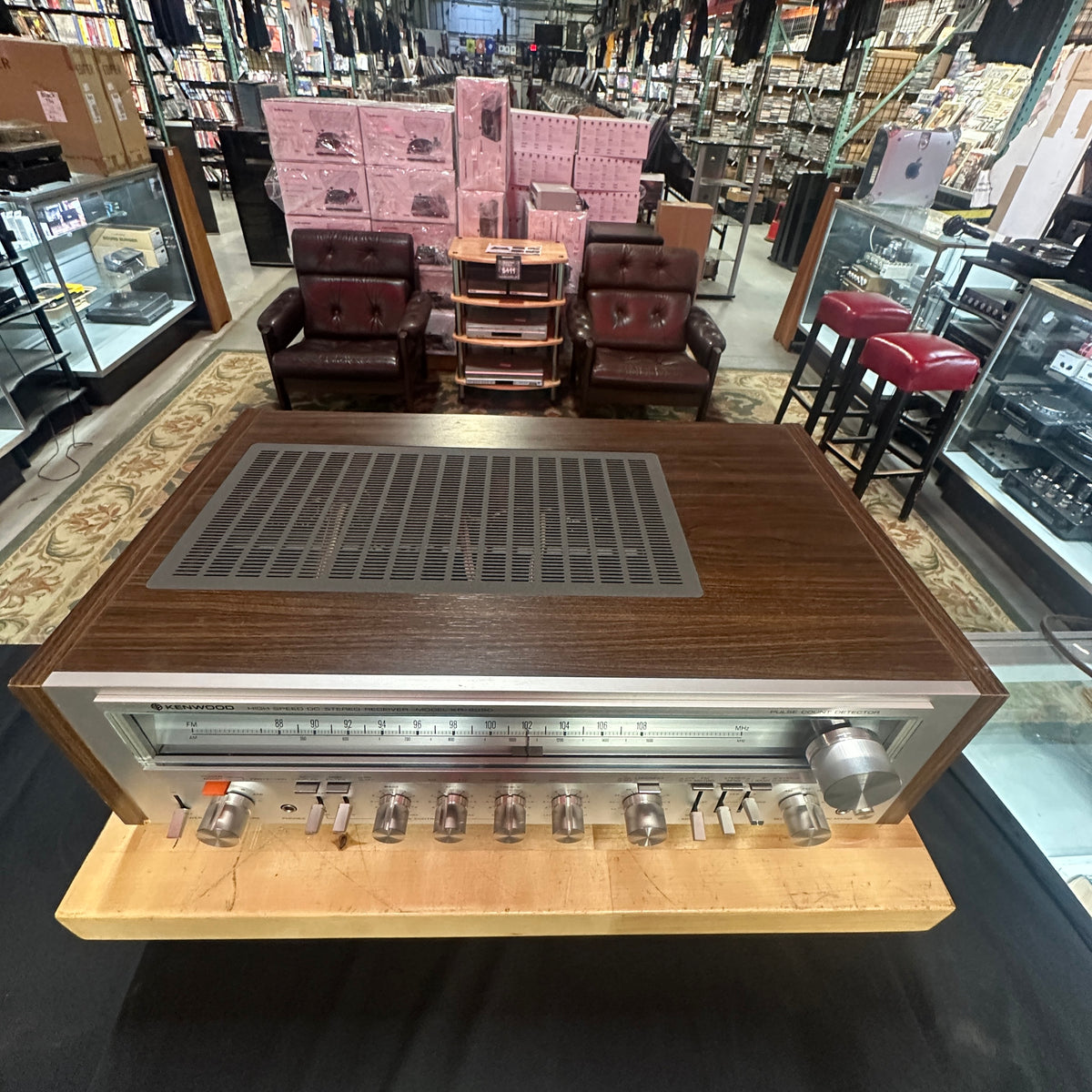 Kenwood KR-8050 High Speed DC Stereo Receiver | 120 Watts Per Channel | Vintage Hi-Fi Powerhouse (Fully Serviced)
