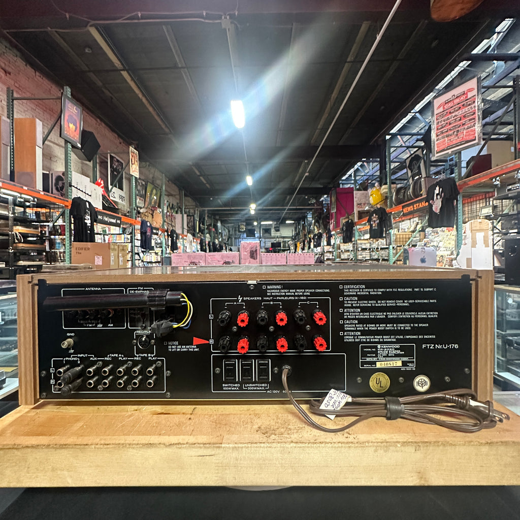 Kenwood KR-8050 High Speed DC Stereo Receiver | 120 Watts Per Channel | Vintage Hi-Fi Powerhouse (Fully Serviced)