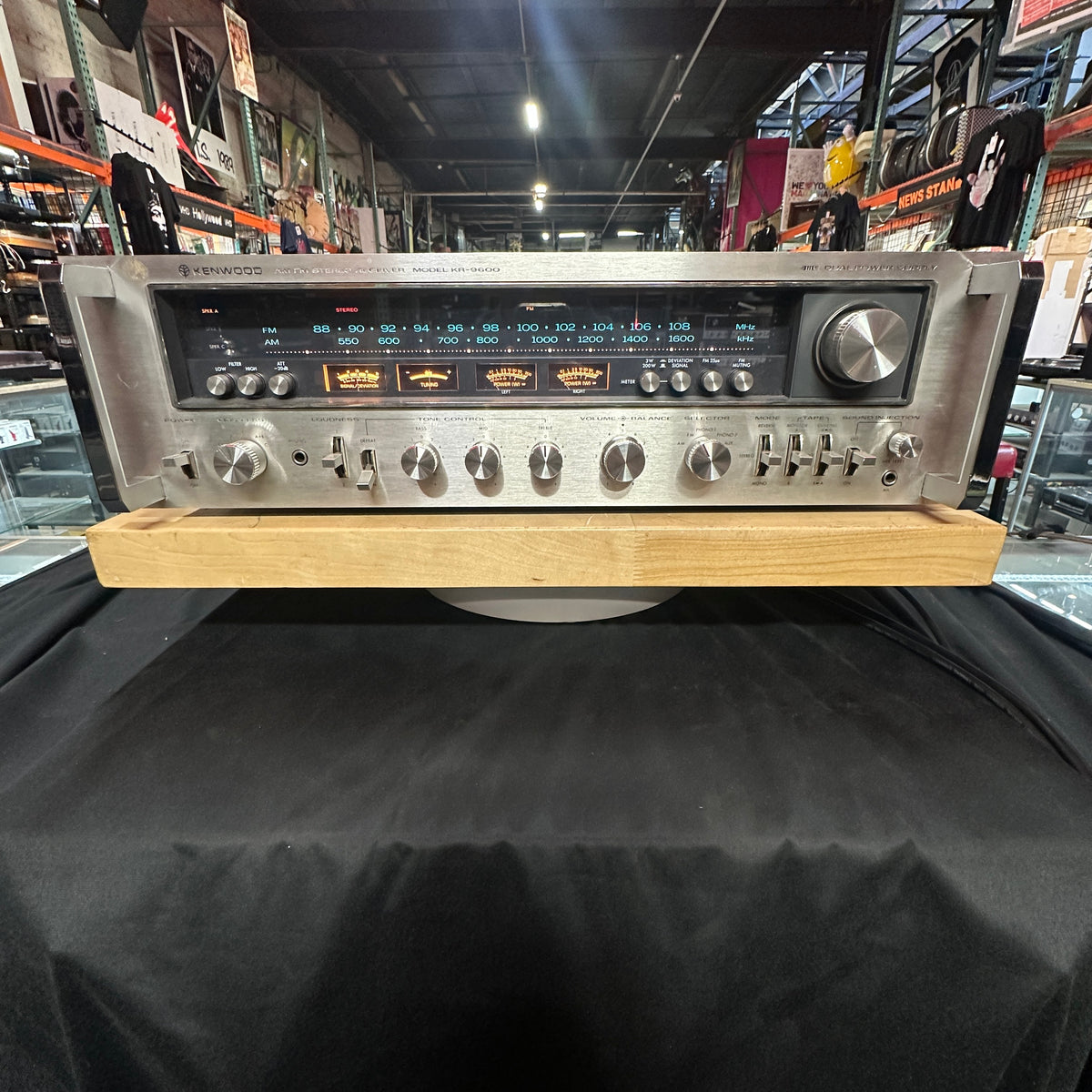 Kenwood KR-9600 Dual Power Stereo Receiver | 160 Watts Per Channel | Legendary Vintage Hi-Fi Powerhouse (Fully Serviced)
