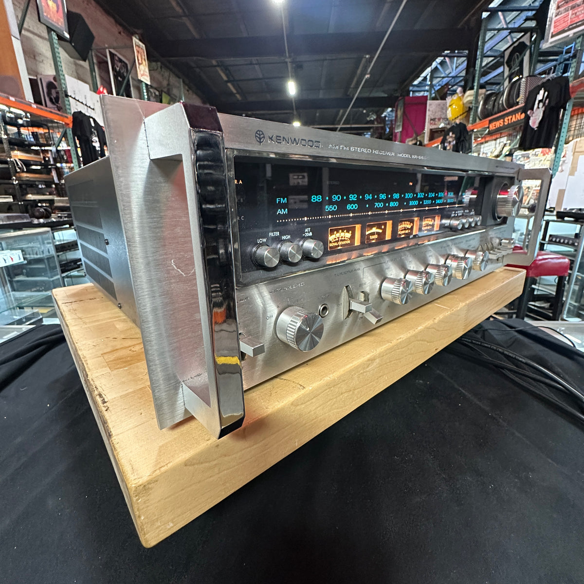 Kenwood KR-9600 Dual Power Stereo Receiver | 160 Watts Per Channel | Legendary Vintage Hi-Fi Powerhouse (Fully Serviced)