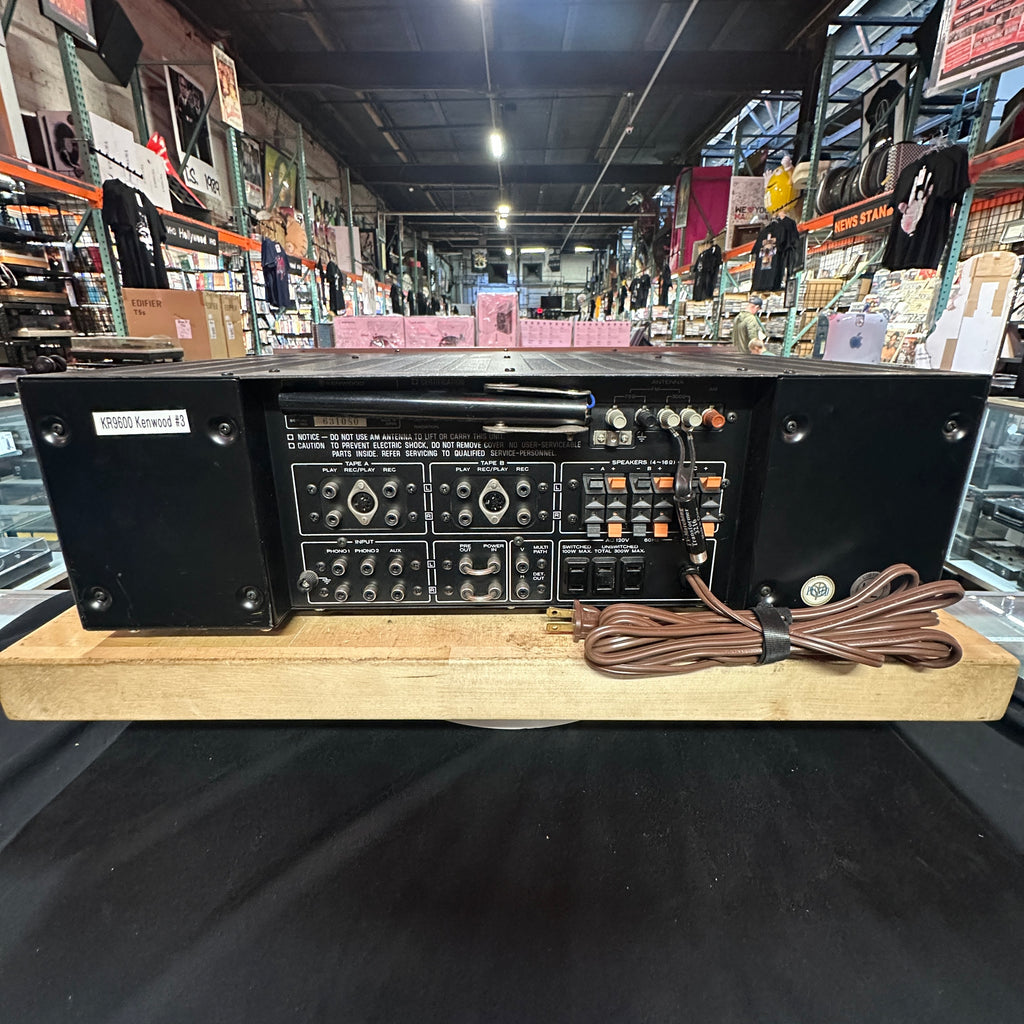 Kenwood KR-9600 Dual Power Stereo Receiver | 160 Watts Per Channel | Legendary Vintage Hi-Fi Powerhouse (Fully Serviced)