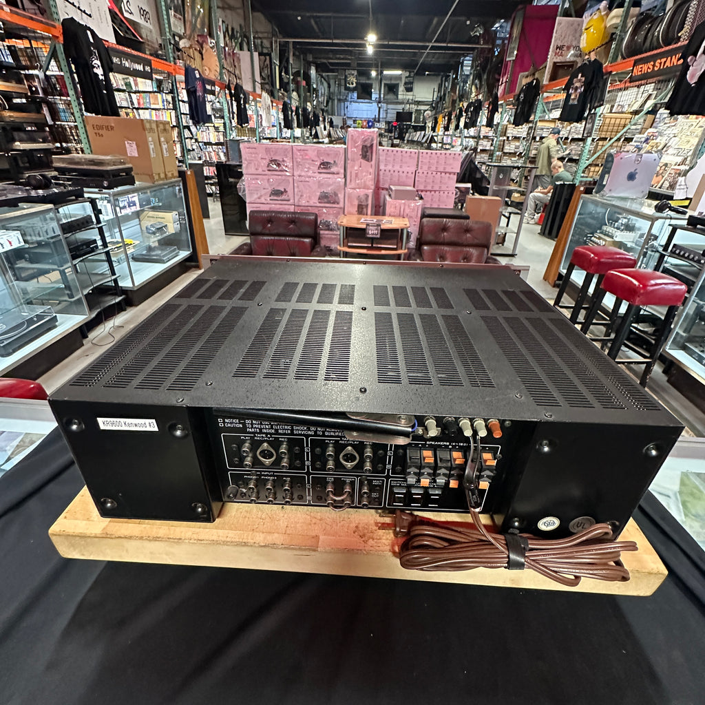 Kenwood KR-9600 Dual Power Stereo Receiver | 160 Watts Per Channel | Legendary Vintage Hi-Fi Powerhouse (Fully Serviced)
